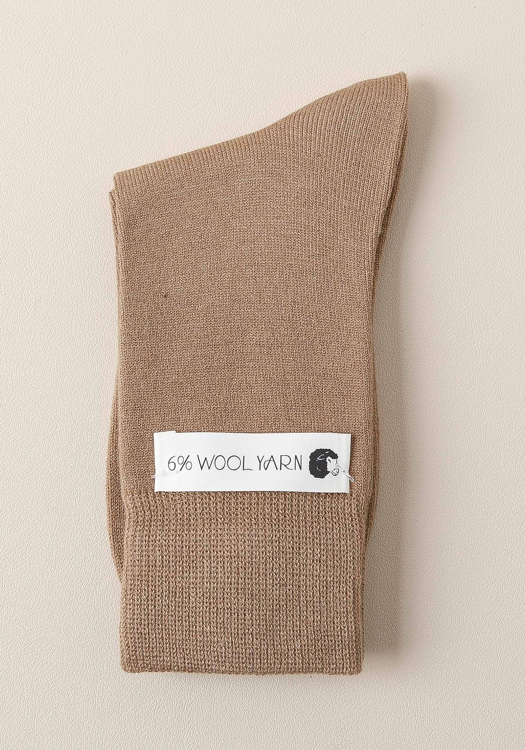 MAGICSHE Thermosocken Damen warm mittlerer Länge Socken aus Wolle für kalte Tage 3 Paar (2-Paar) Khaki