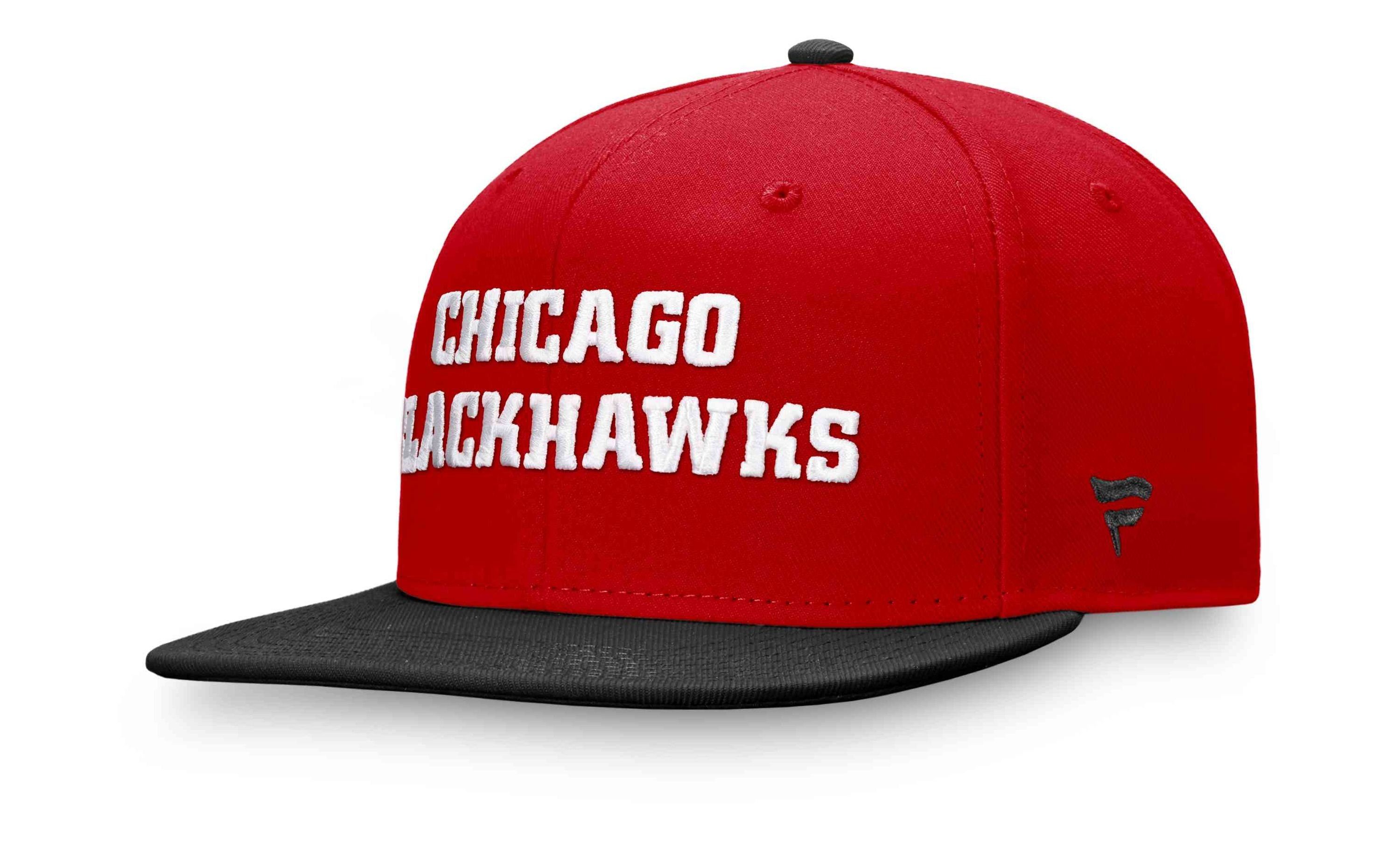 Fanatics Snapback Cap NHL Chicago Blackhawks Iconic Color Blocked