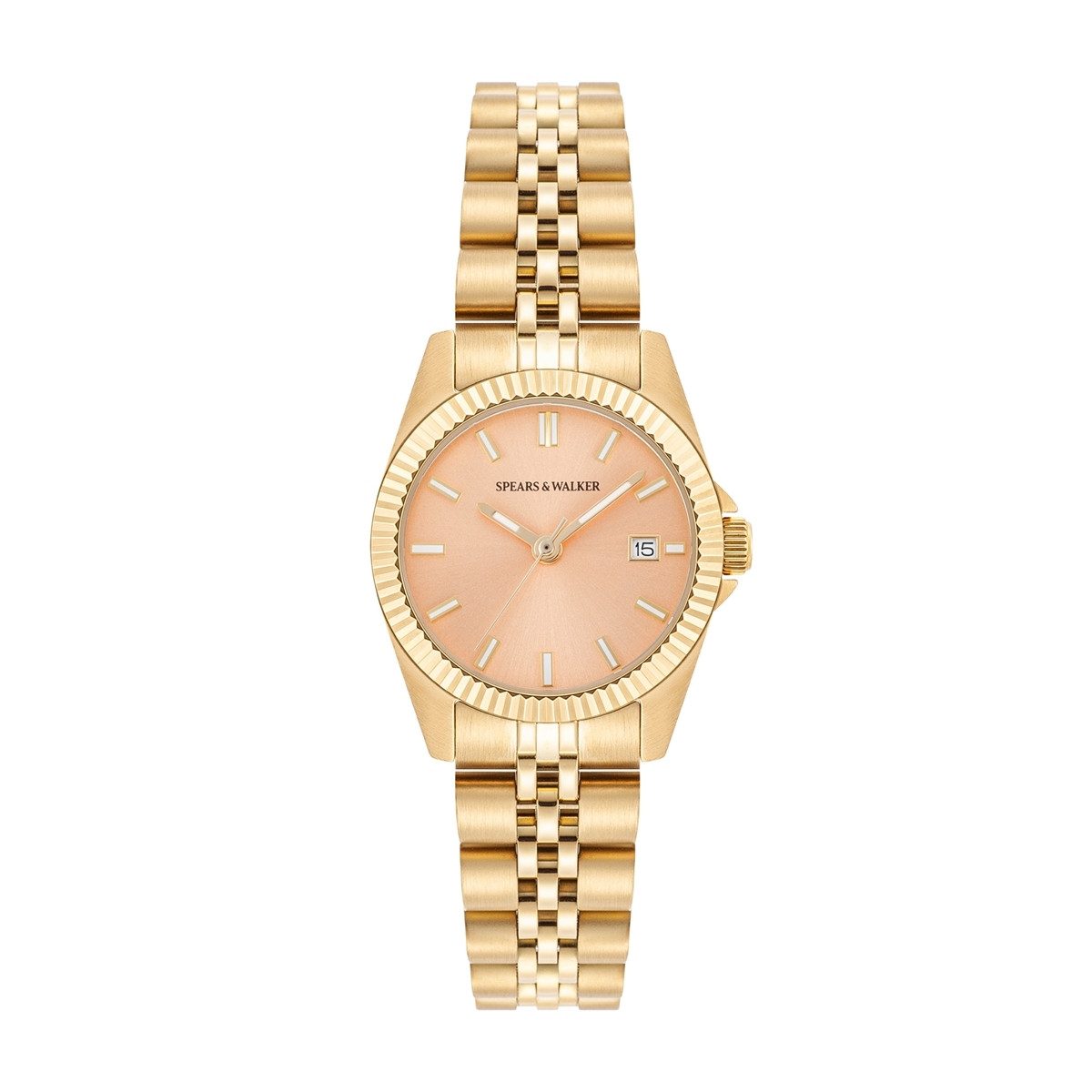 Spears & Walker Quarzuhr gelbgold