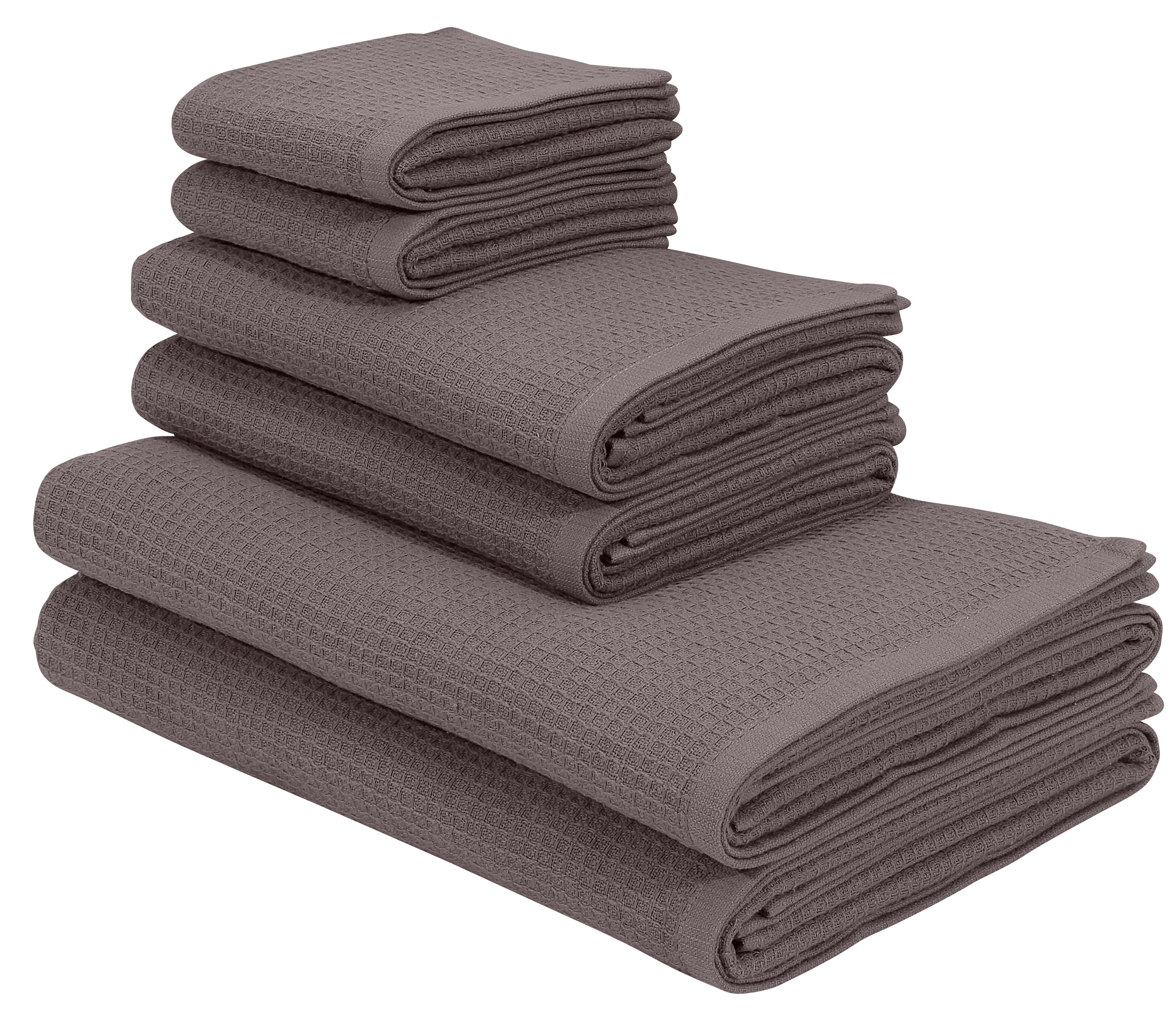 Handtuch Set Cassidy, Handtuch in Premium Qualität, 500 gr/m², Waffeloptik