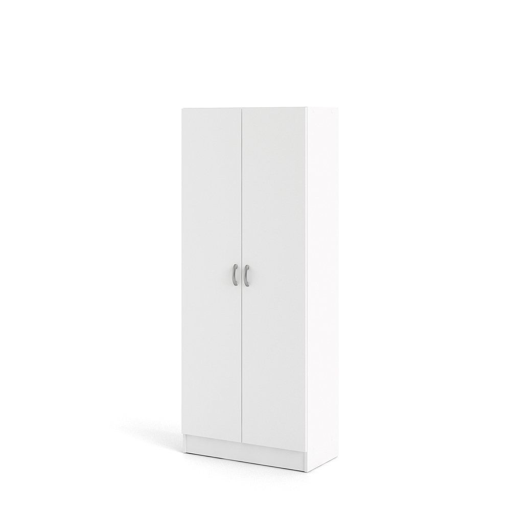 Tvilum Kleiderschrank Fox Kleiderschrank mit 2 Türen, weiß.