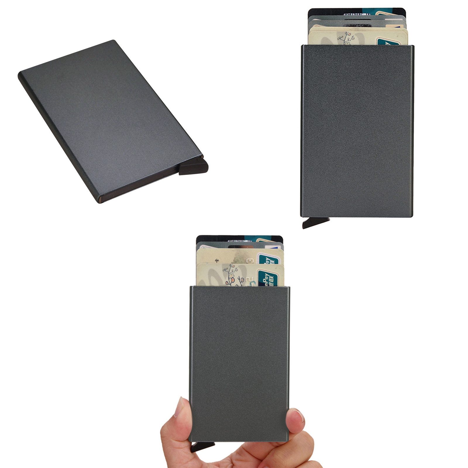 HAUSS SPOLE Kartenetui Karten-Schutz Kreditkartenhalter Schutzhülle RFID- A günstig online kaufen