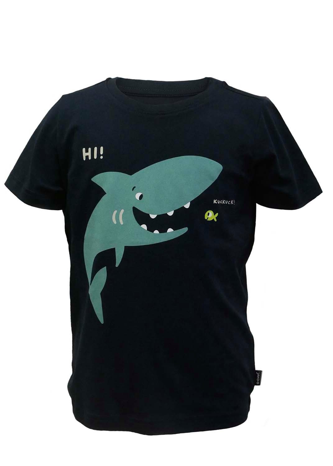 JAKO-O Print-Shirt JAKO-O Kinder T-Shirt mit tierisch frechem Print, marine