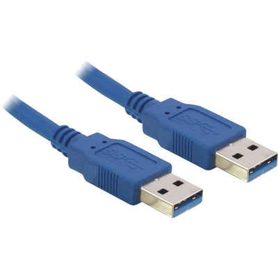 Delock »USB 3.2 Gen 1 Kabel, USB-A Stecker > USB-A Stecker« Computer-Kabel