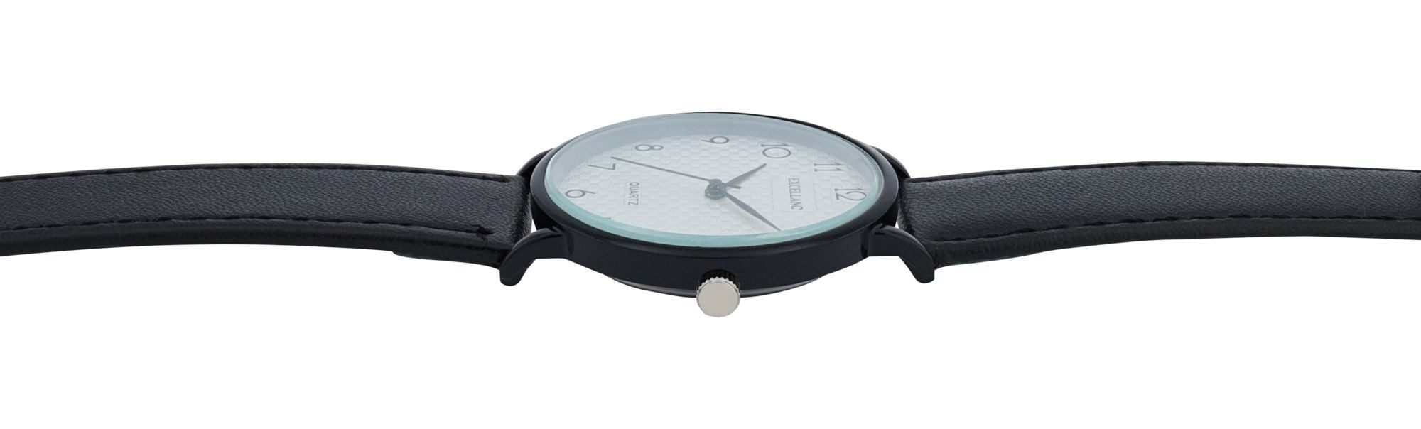 Excellanc Quarzuhr 1900304 mit Lederimitationsband, 3 günstig online kaufen