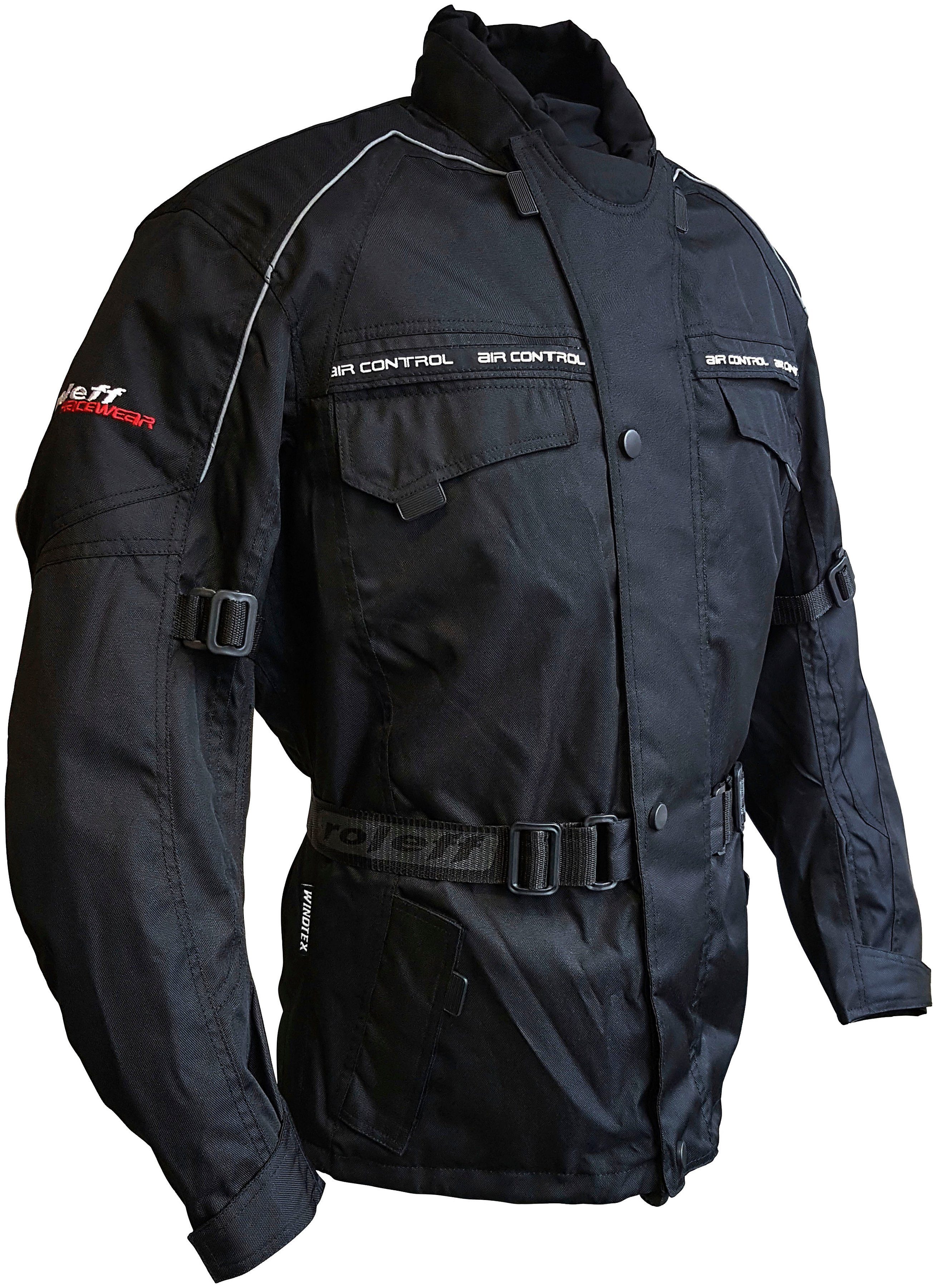 roleff Motorradjacke Reno mit Protektoren, 4 Taschen, 3 Belüftungslöcher günstig online kaufen