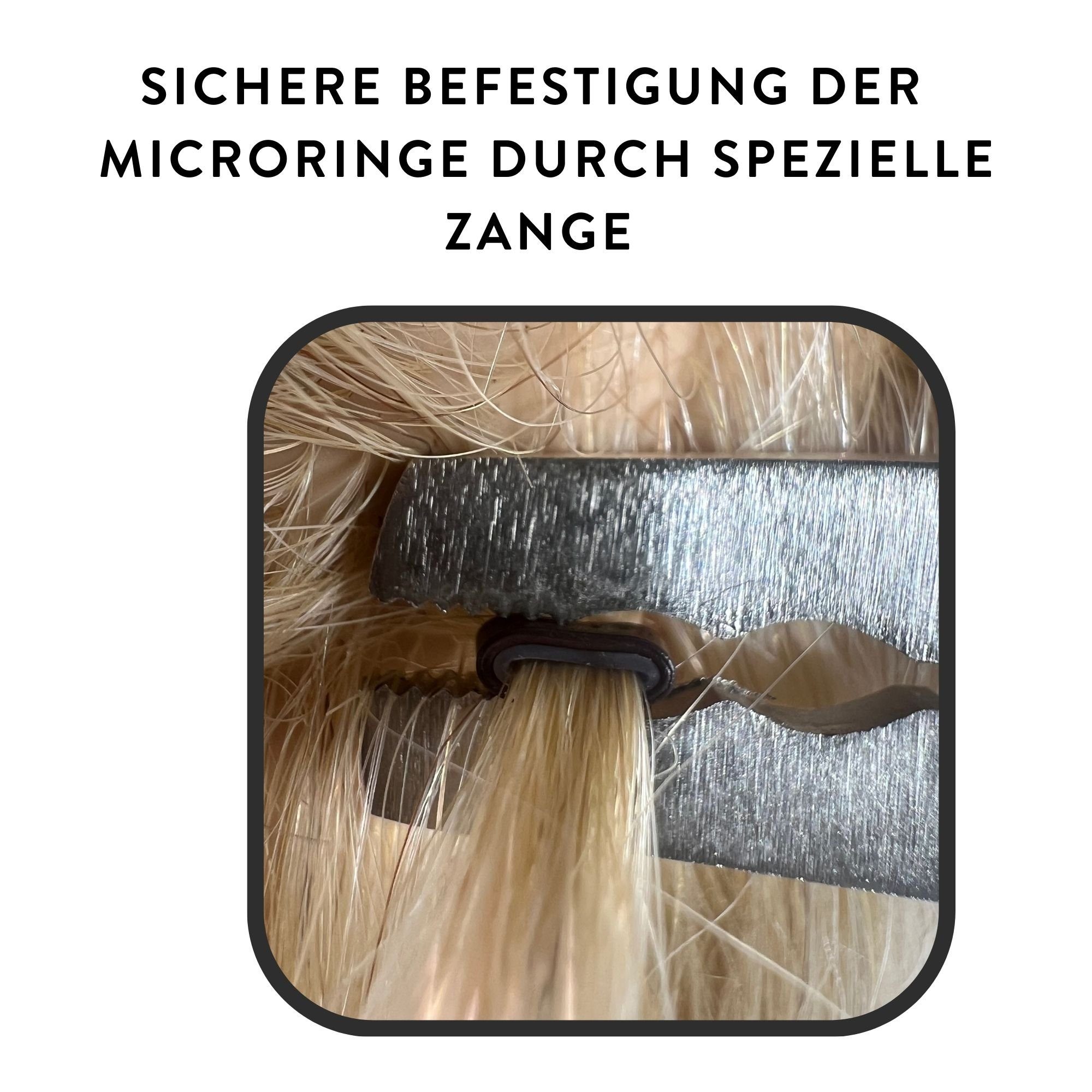 1g Microrings Echthaar-Extension hair2heart #6
