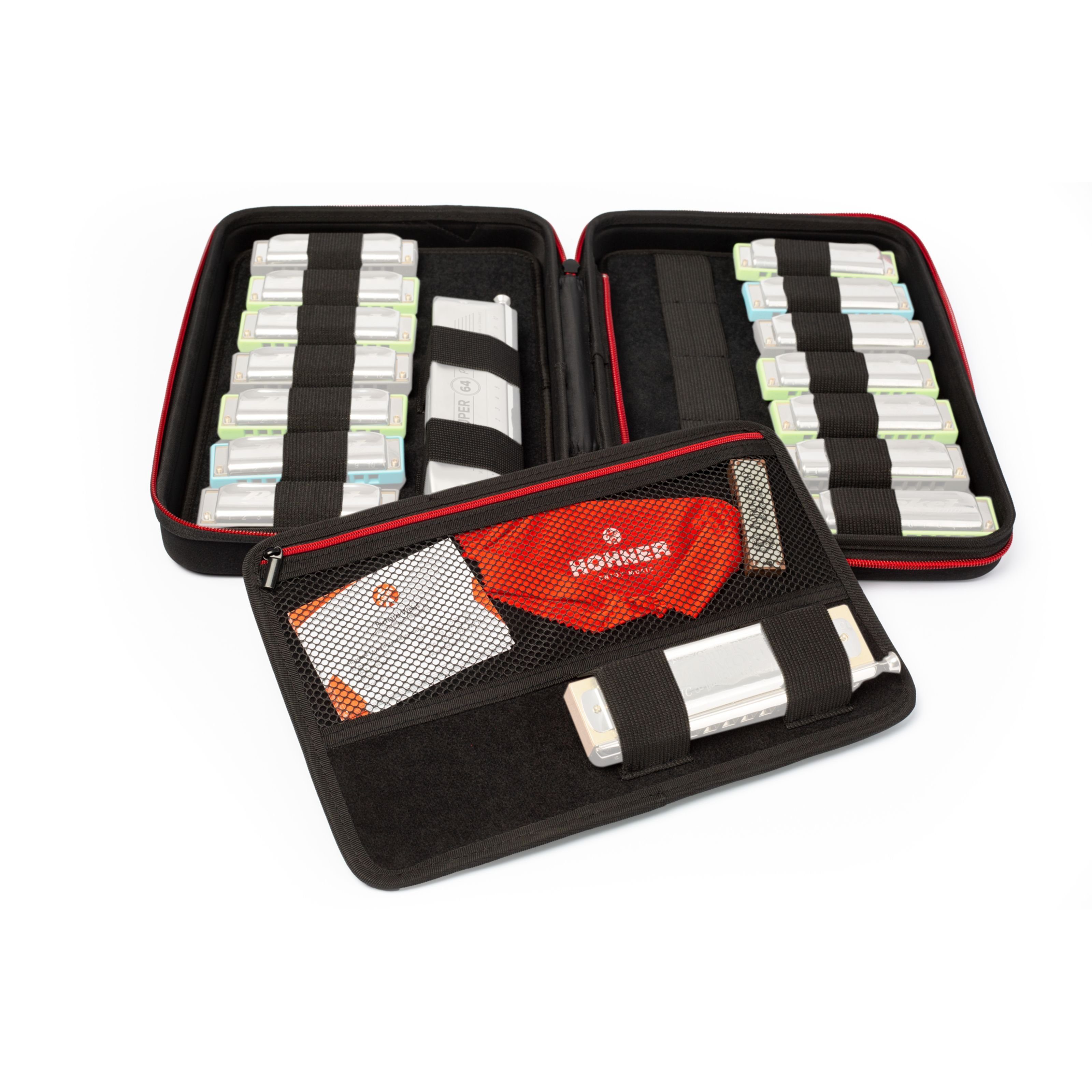 Hohner Mundharmonika, FlexCase L, Mundharmonikas, Mundharmonika-Zubehör, FlexCase L - Zubehör für Mundharmonika