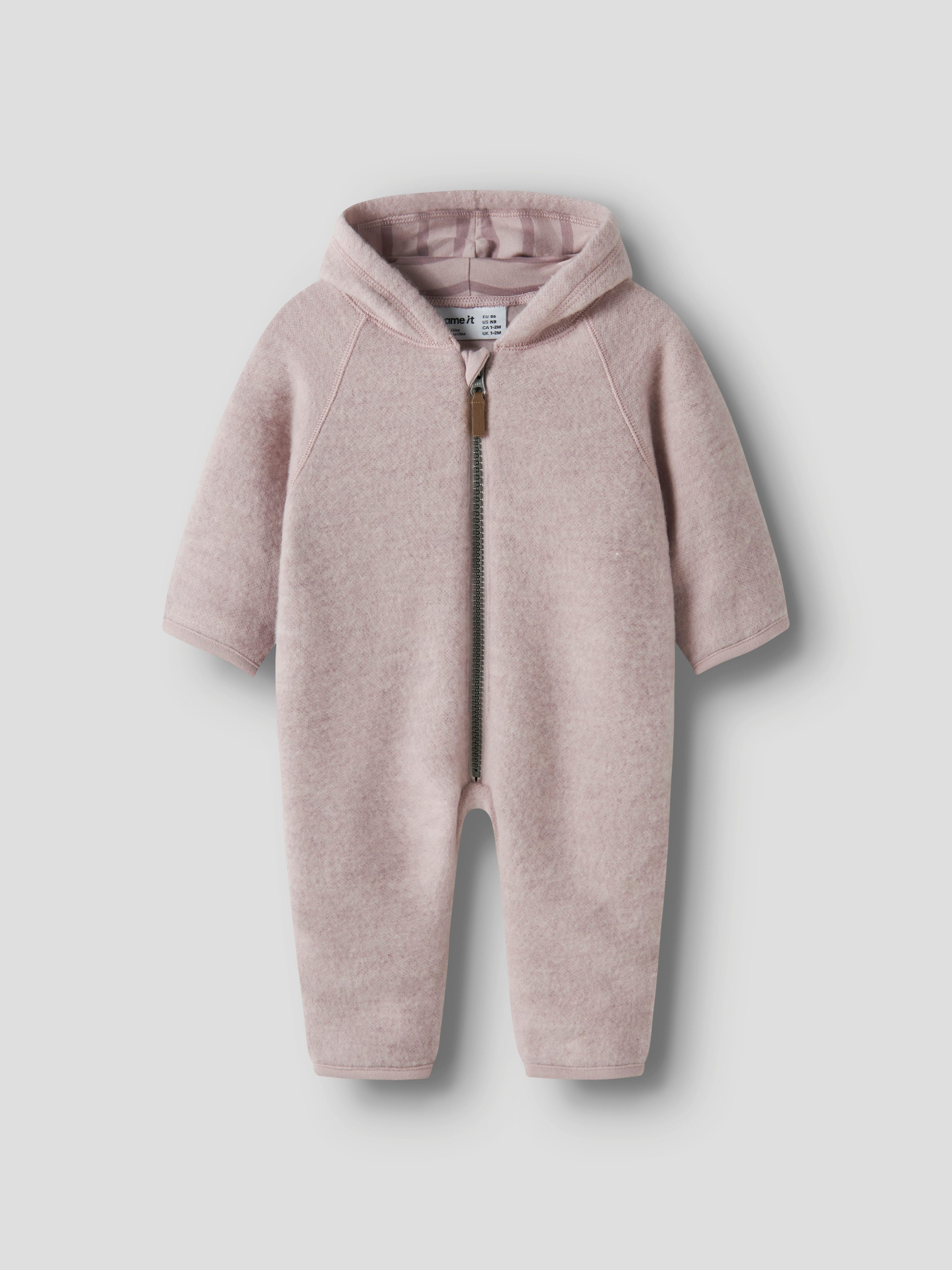 Name It Overall NBFWMINO WOOL BRU SUIT W/LINING Wolle