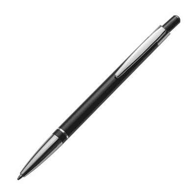 Livepac Office Kugelschreiber 10 Kugelschreiber / aus Metall / slimline / Kugelschreiberfarbe: schwa