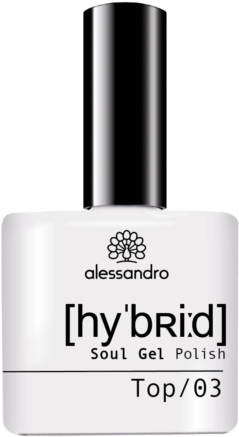 alessandro international Überlack Hybrid Lack Top Coat, DIE LÖSUNG FÜR EINE  LANGANHALTENDE MANIKÜRE IM GEL-LOOK