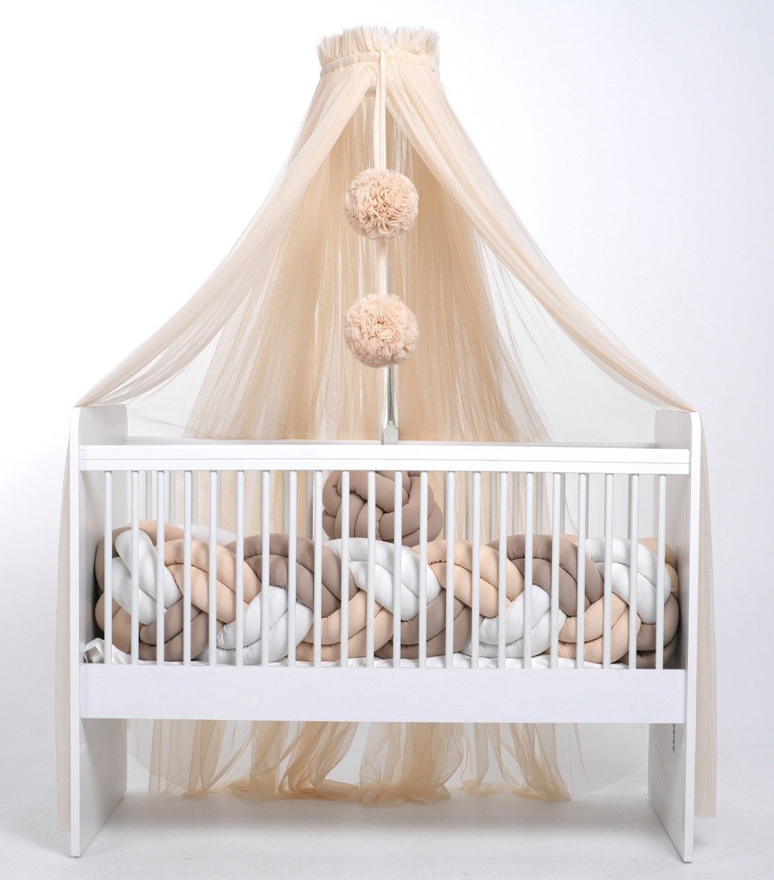 Baby Fancyroom Betthimmel Betthimmel aus 12 Meter Tüll aus 1. Klasse für Ki günstig online kaufen
