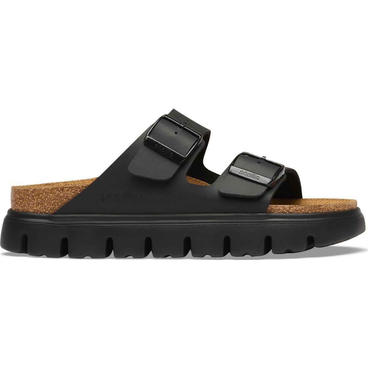 Birkenstock Arizona Chunky Birko-flor Outdoorsandale Zeitloses Design trifft auf modernen Komfort mit modischer
