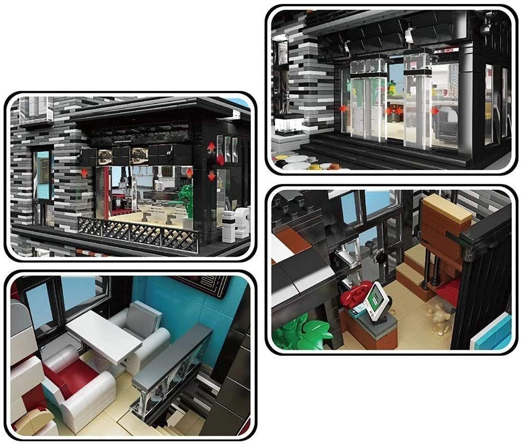 Mould King Mould King 16042 The Islet Bar - LED-Beleuchtung Konstruktionsspielsteine, (3992 St)
