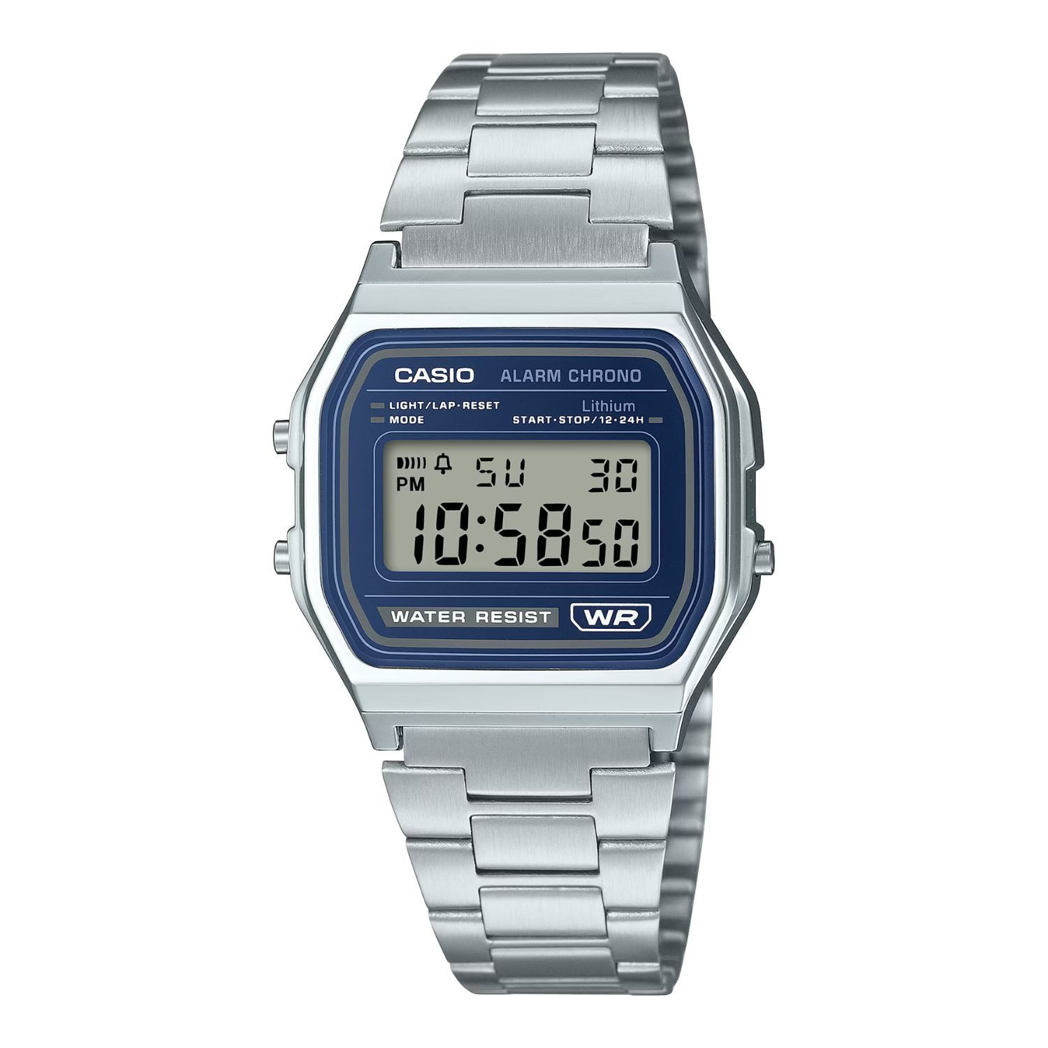 CASIO Quarzuhr Casio Armbanduhr A158WEA-2EF