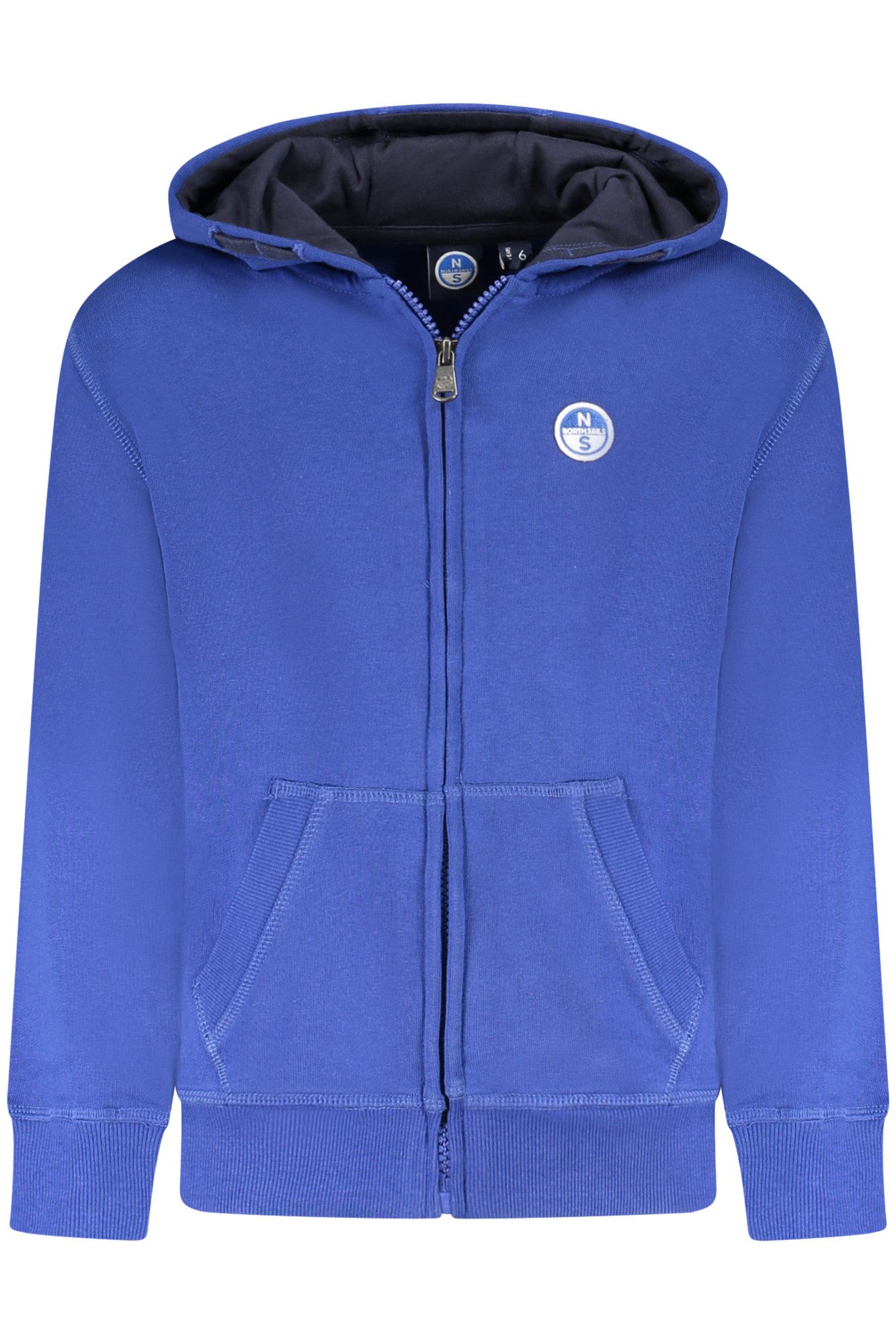 North Sails Sweatshirt Kinder Sweatshirt Blau mit Reißverschluss