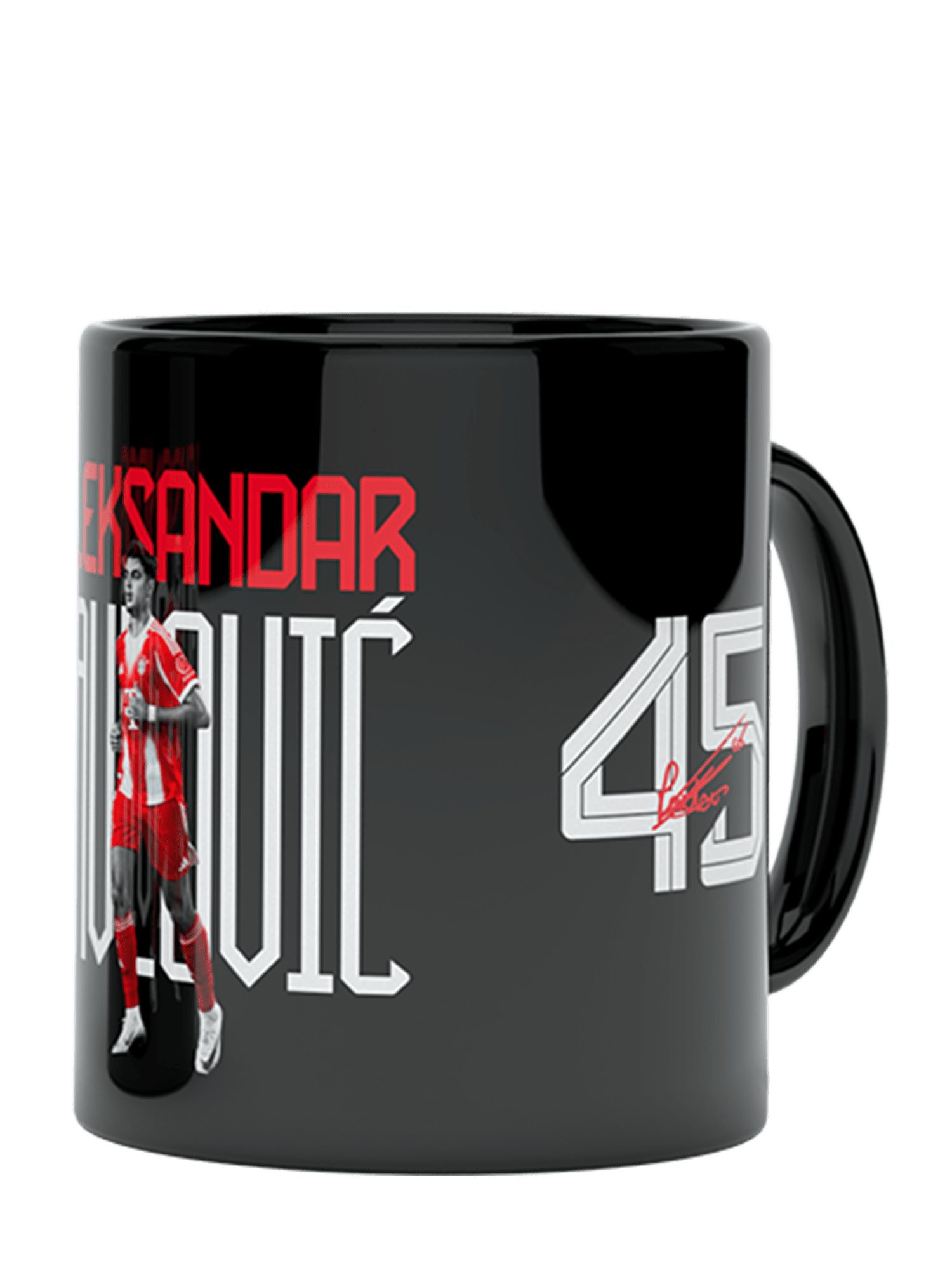 FC Bayern München Tasse FC Bayern München I Tasse Pavlović 0,3 l I Schwarz, Keramik