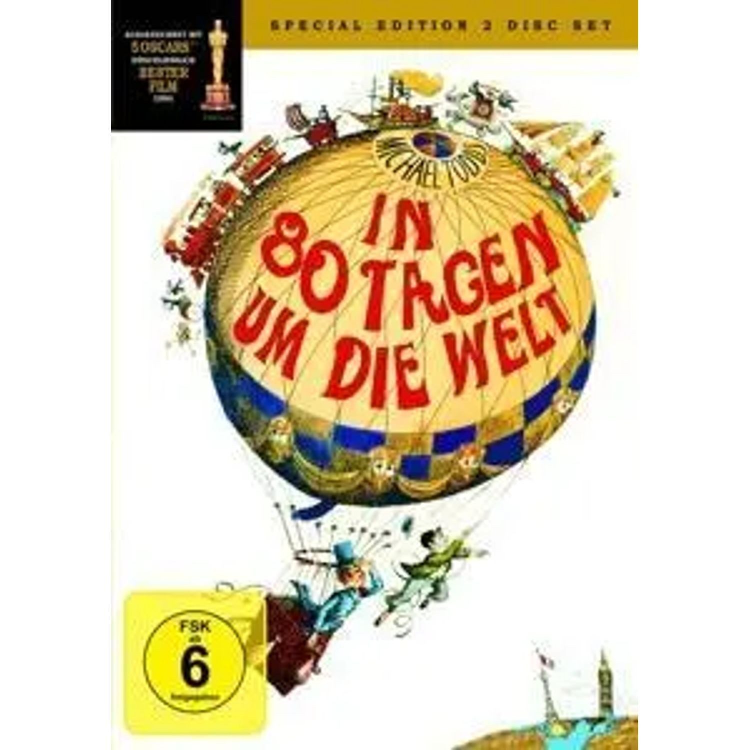 Warner Home Video DVD In 80 Tagen um die Welt