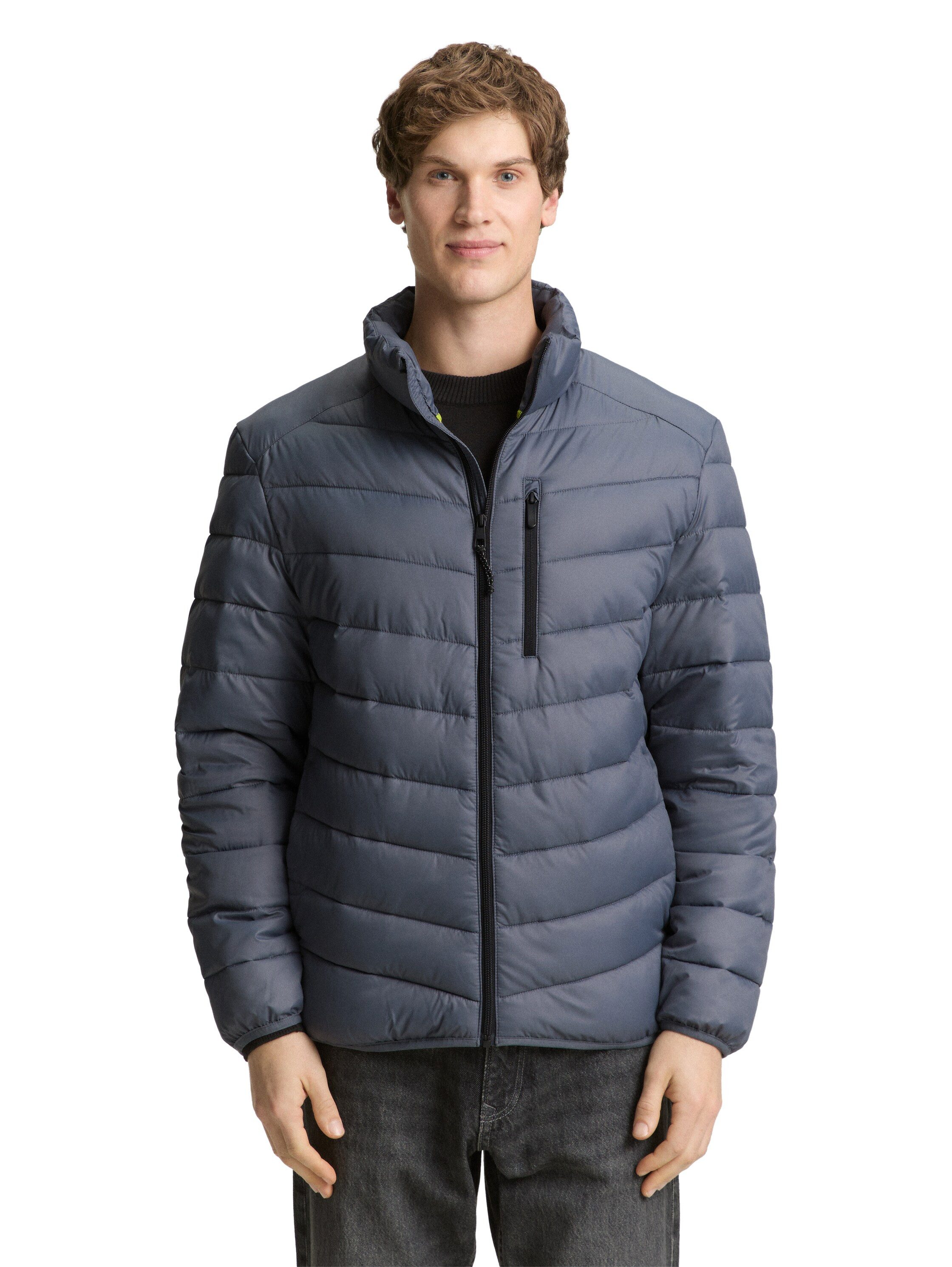 TOM TAILOR Denim Steppjacke mit Stehkragen