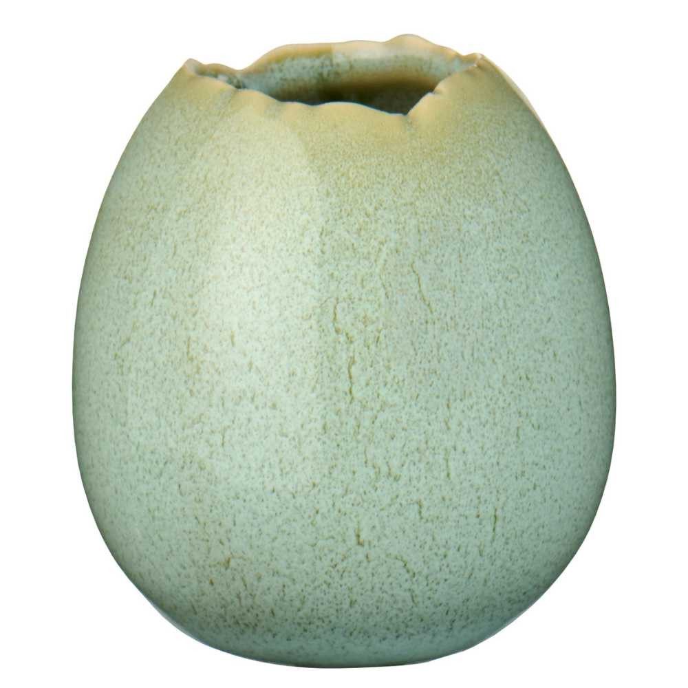 Ib Laursen Dekovase IB Laursen Vase EIFÖRMIG Grün für 1 Blume Klein 6 cm