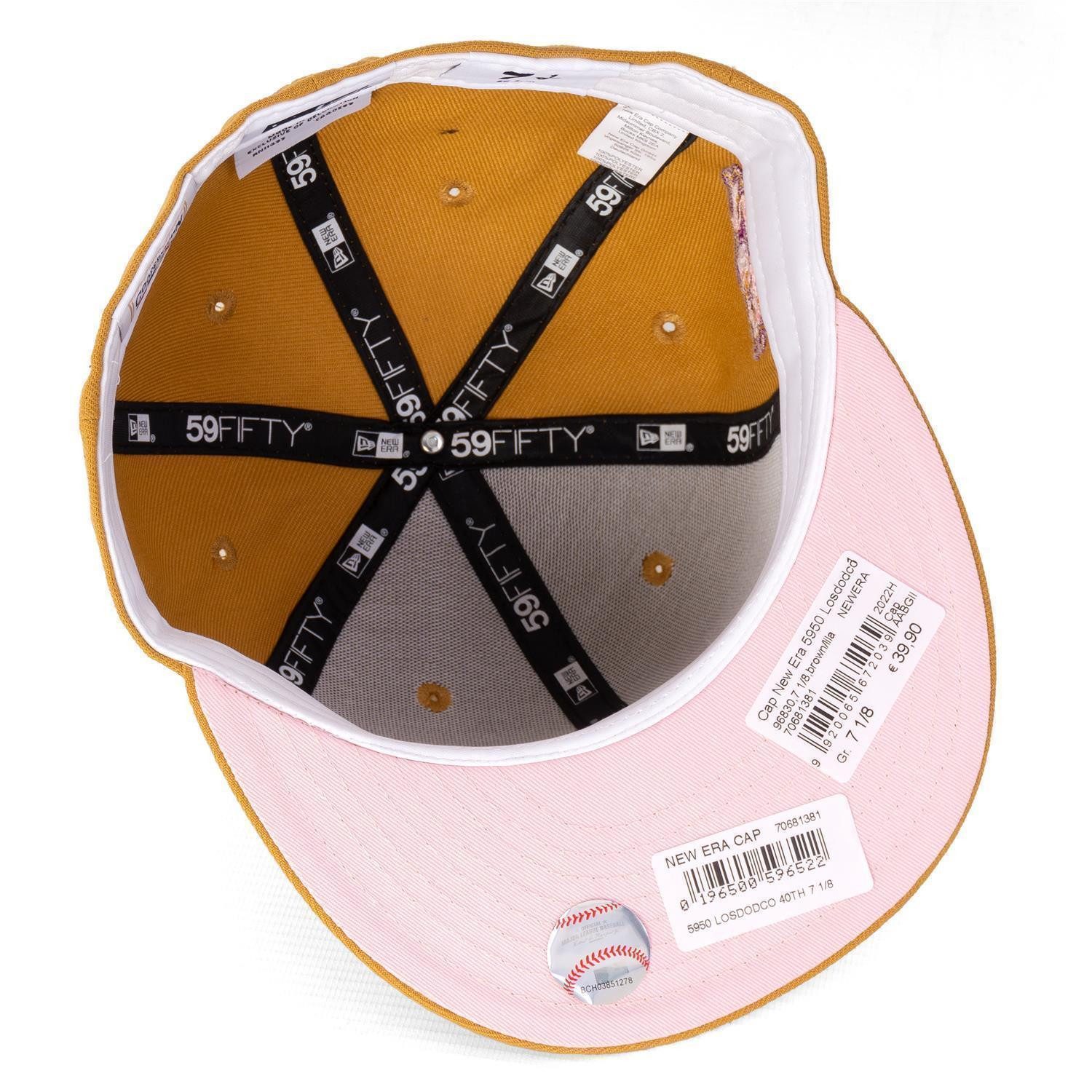 New Era Baseball Cap Cap New Era 59 Fifty Los Angeles Dodgers 40TH (1-St)