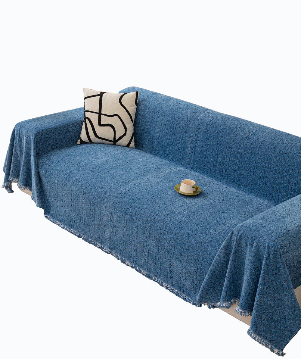 Coonoor Sofahusse Chenille, Sofabezug weich warm, Sofa überzug, für Wohnzimmer Sofas Bett