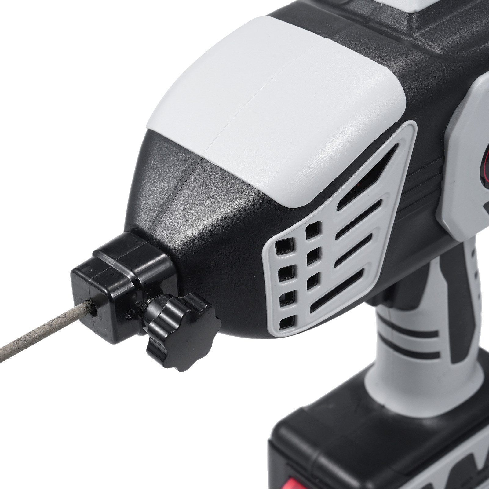 GARRYFIZH Elektroschweißgerät Handheld E-Hand Schweißgerät 120A Set Inverter Koffer & Zubehör, Set, Ausgestattet mit IGBT-Wechselrichter mit stufenloser Stromregelung