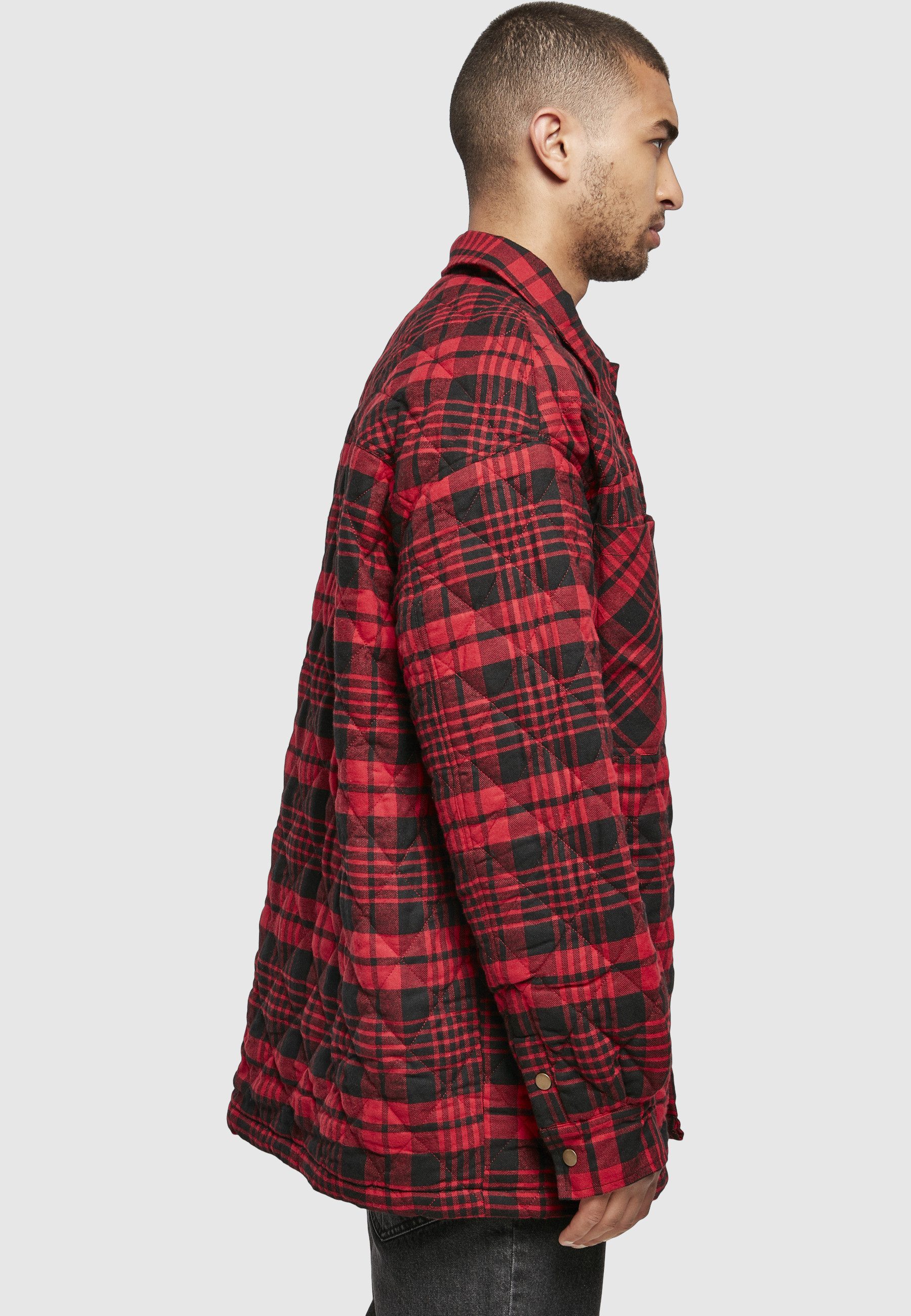 Southpole Langmantel Southpole Herren Southpole Flannel Quitted Shirt Jacket