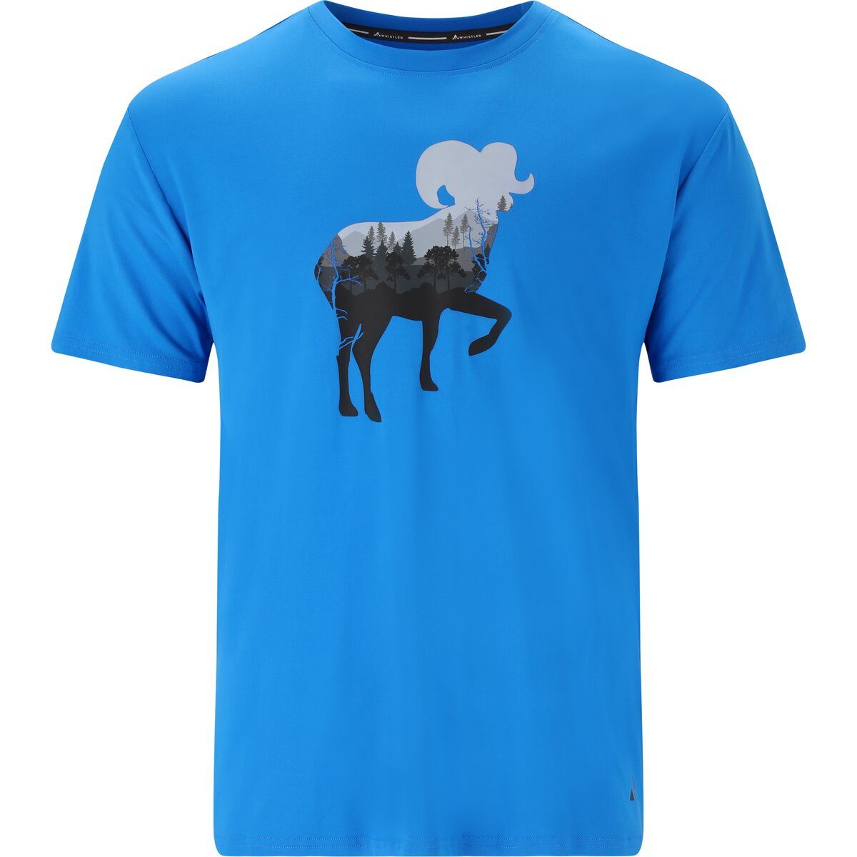 WHISTLER T-Shirt Tsavo M Printed Tee blue aster