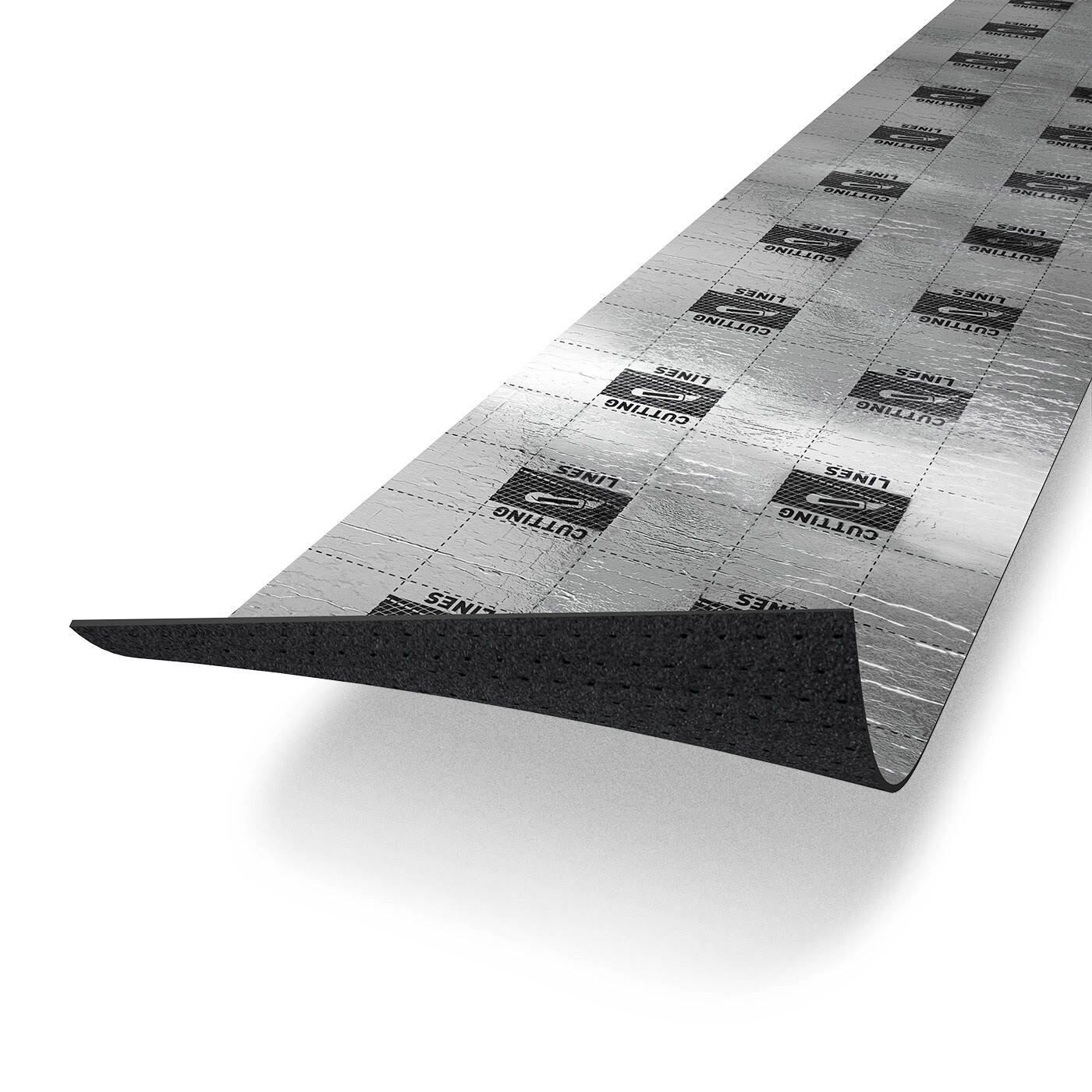Bodenglück Trittschalldämmfolie Classic Aquastop Smart, 3,00 mm Stärke, Trittschall Schutz, Perfekte Gehschalldämmung für Laminat, Speziell für Estrich, Wärmedämmung, Feuchteschutz, Paketpreis 10m²