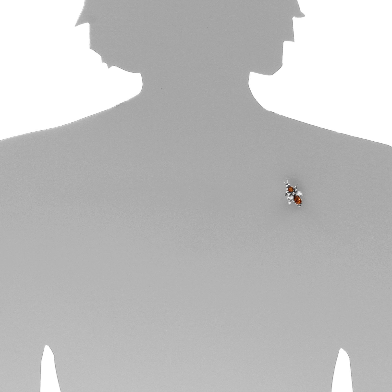 OSTSEE-SCHMUCK Brosche Ostsee-Schmuck Brosche Fliege Brosche Fliege günstig online kaufen