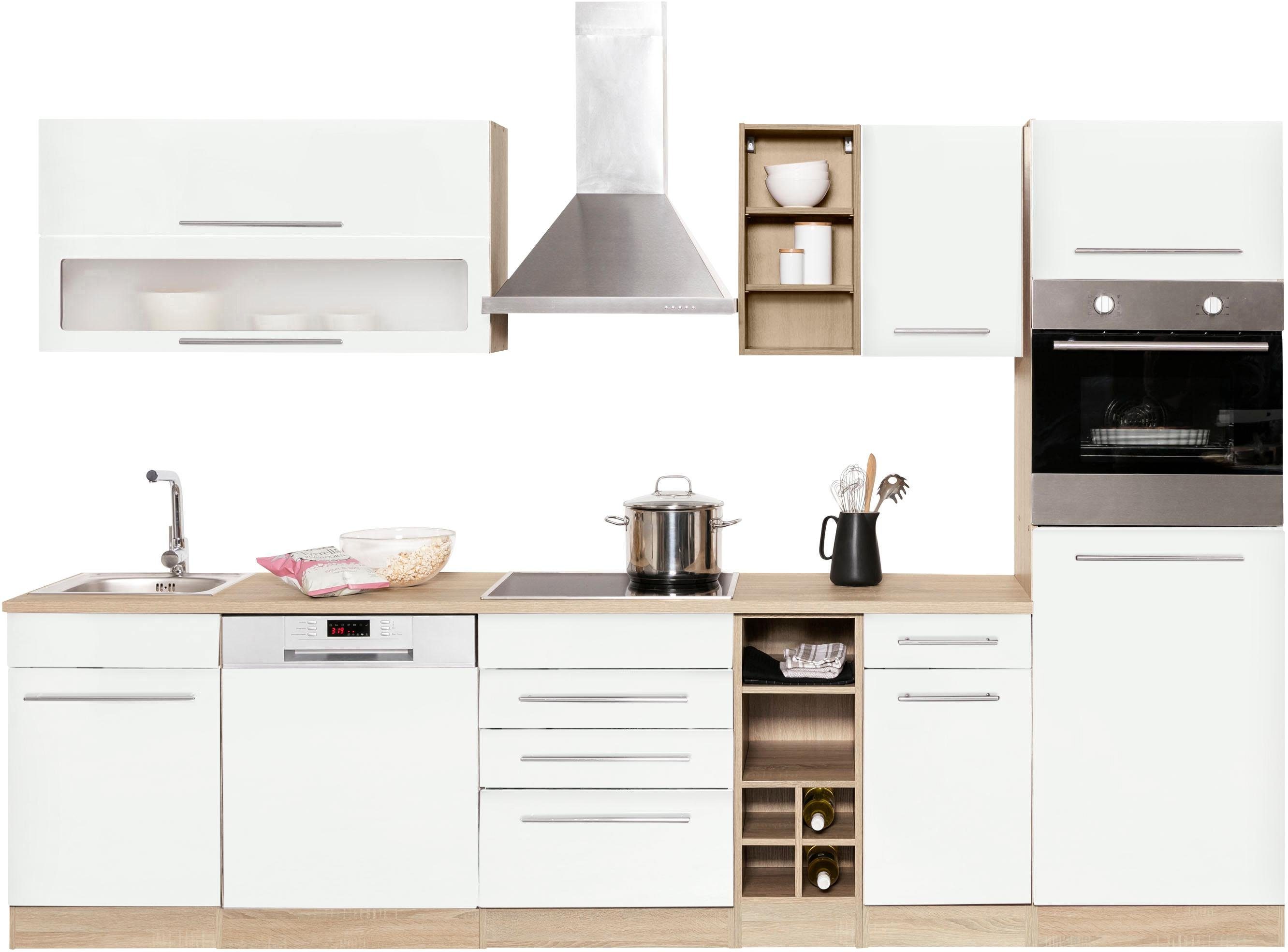 Front: weiß | Korpus: eichefarben