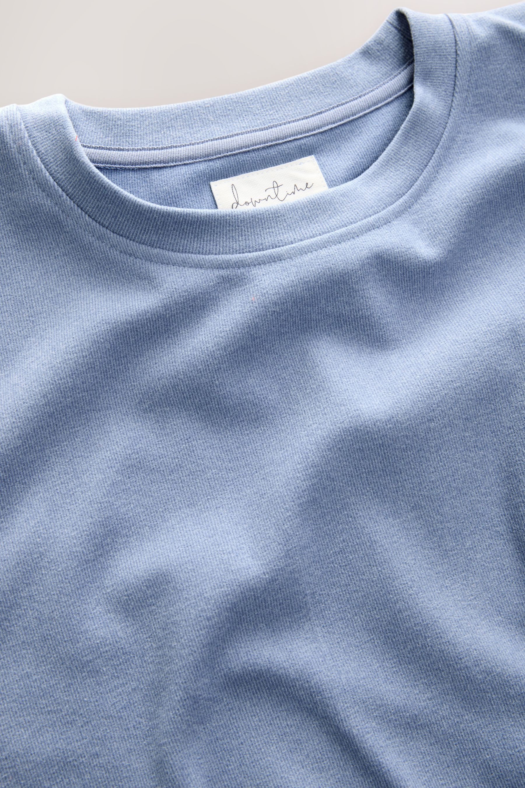 Next T-Shirt Superweiches geripptes T-Shirt im günstig online kaufen