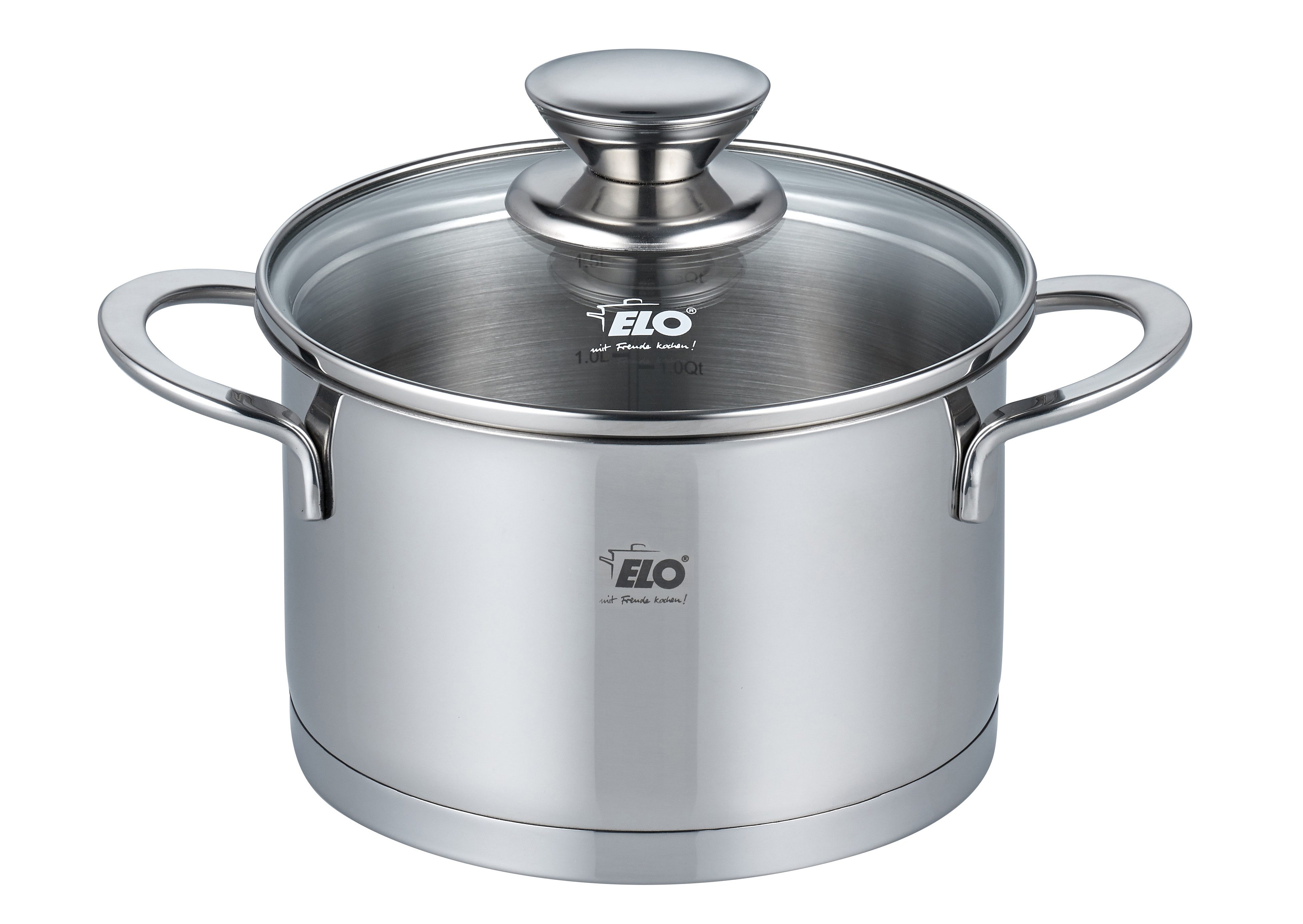 Elo Fleischtopf Galant, Edelstahl 18/10, integriertes Öl- Dosier-System, Induktion