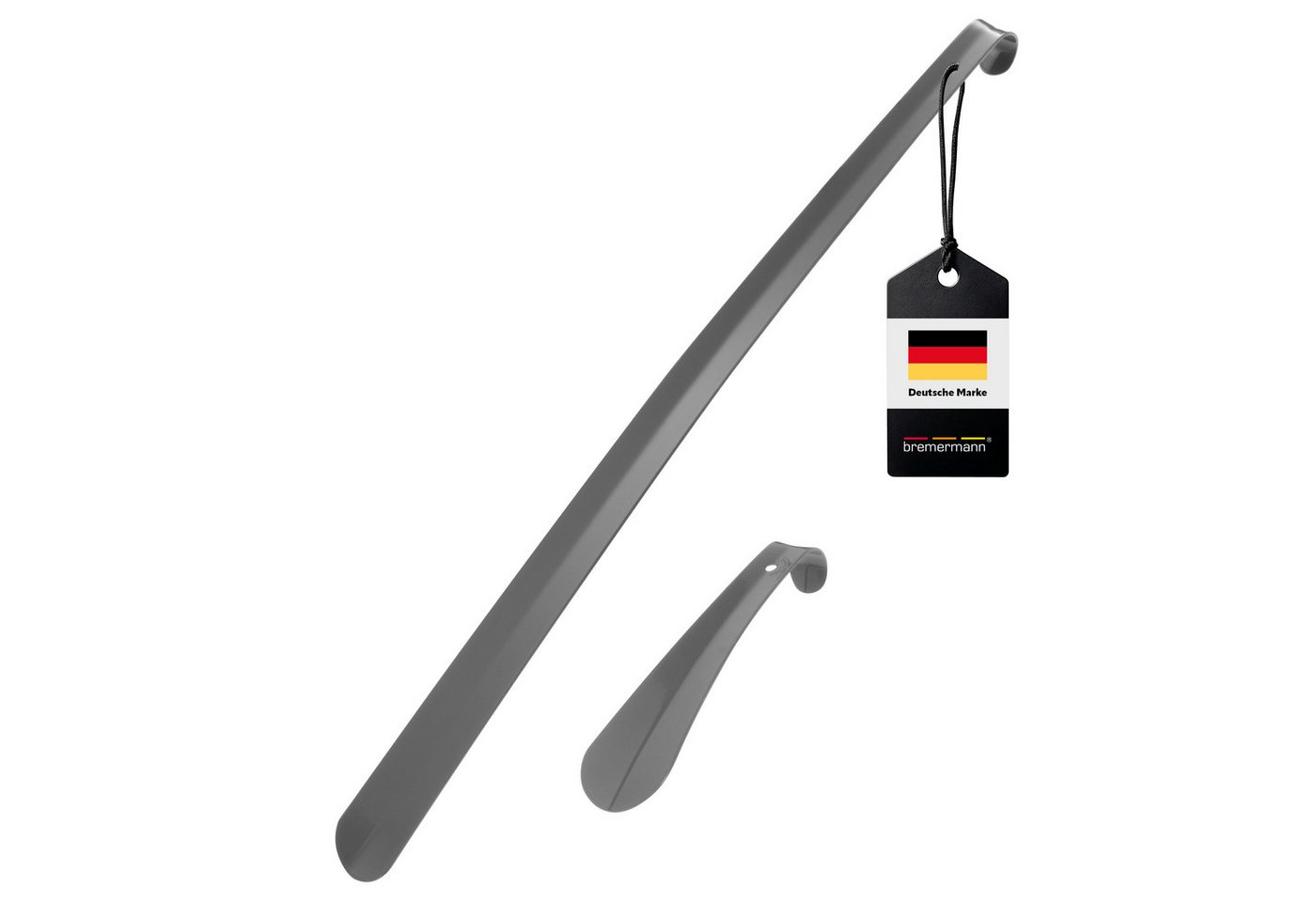 bremermann Schuhlöffel Schuhanzieher 2er Set, 16 und 58 cm