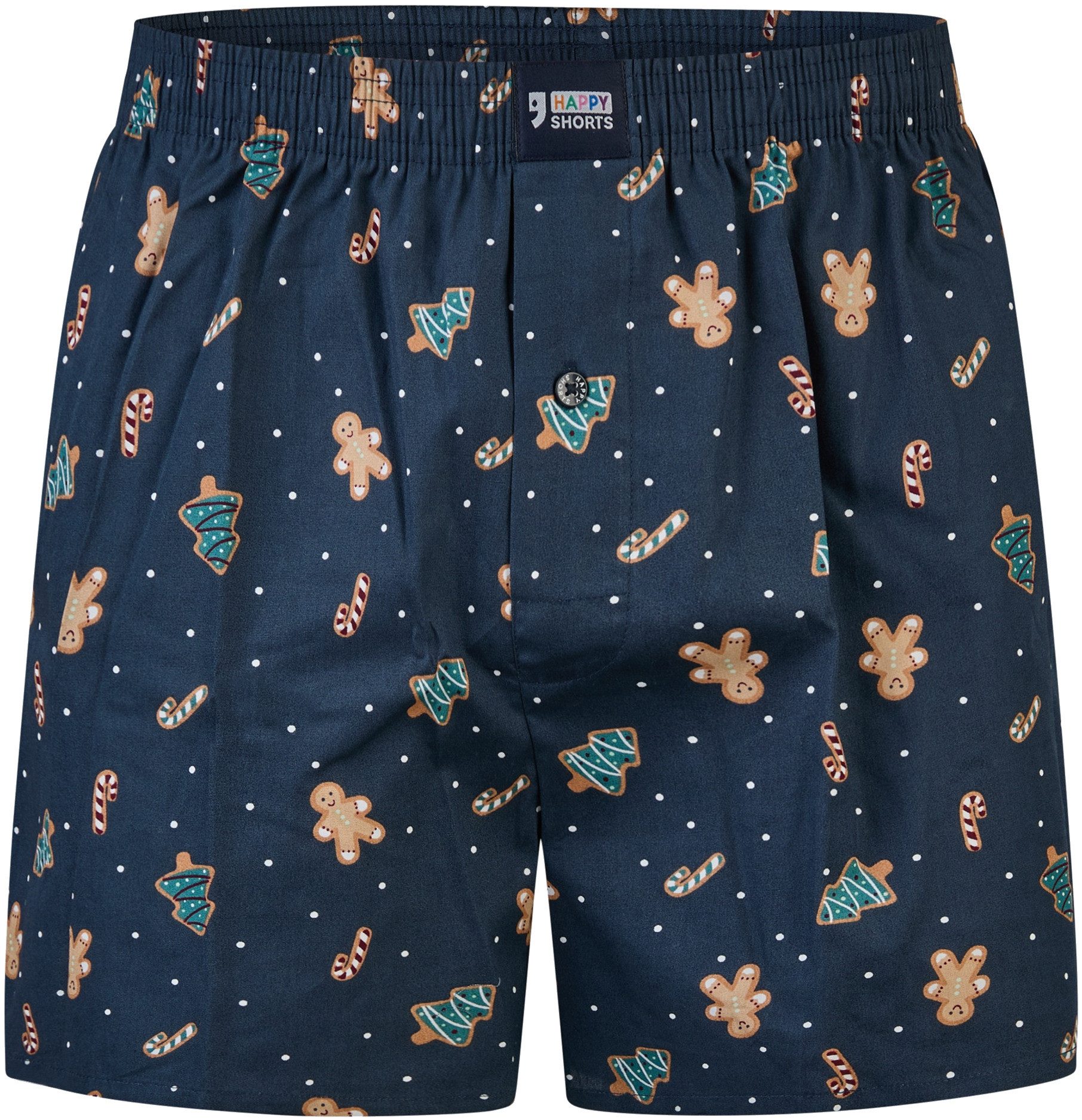 Boxershorts Herren Web-Boxershorts 1er Pack Baumwolle