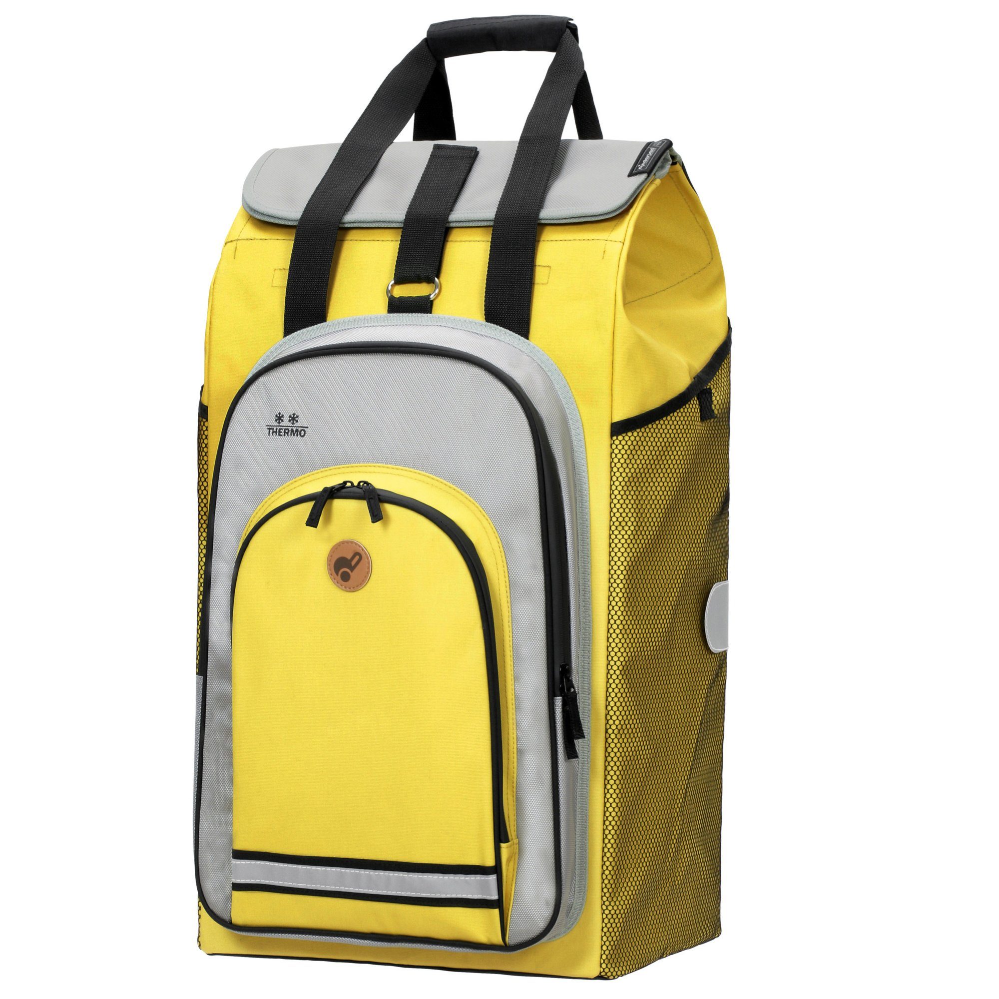 Khaki Shopper in oder Tasche Grau Andersen Andersen Gelb, Einkaufstrolley Hydro 2.0