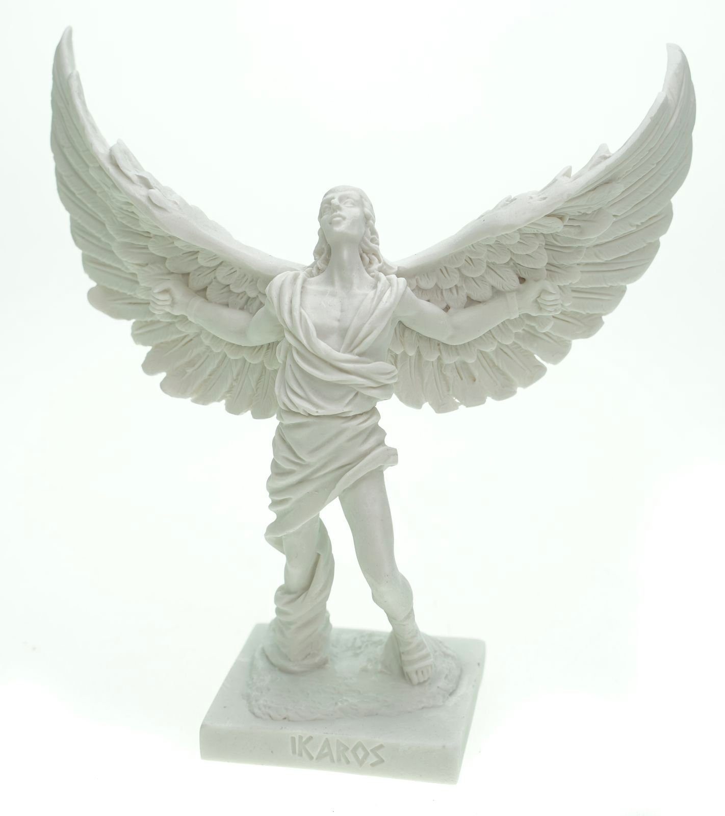 Kremers Schatzkiste Dekofigur Alabaster Figur Ikarus Skulptur 16 cm