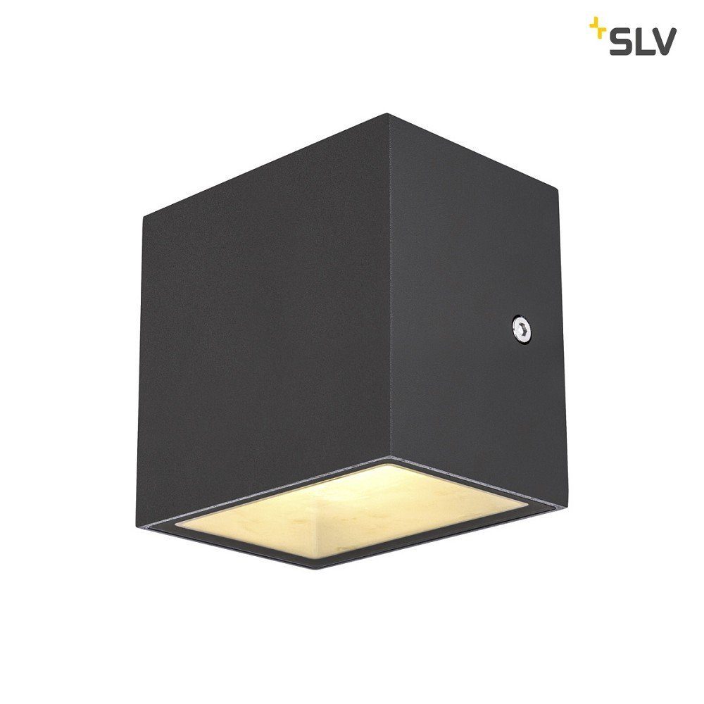 LED SLV SITRA Wandleuchte CUBE,