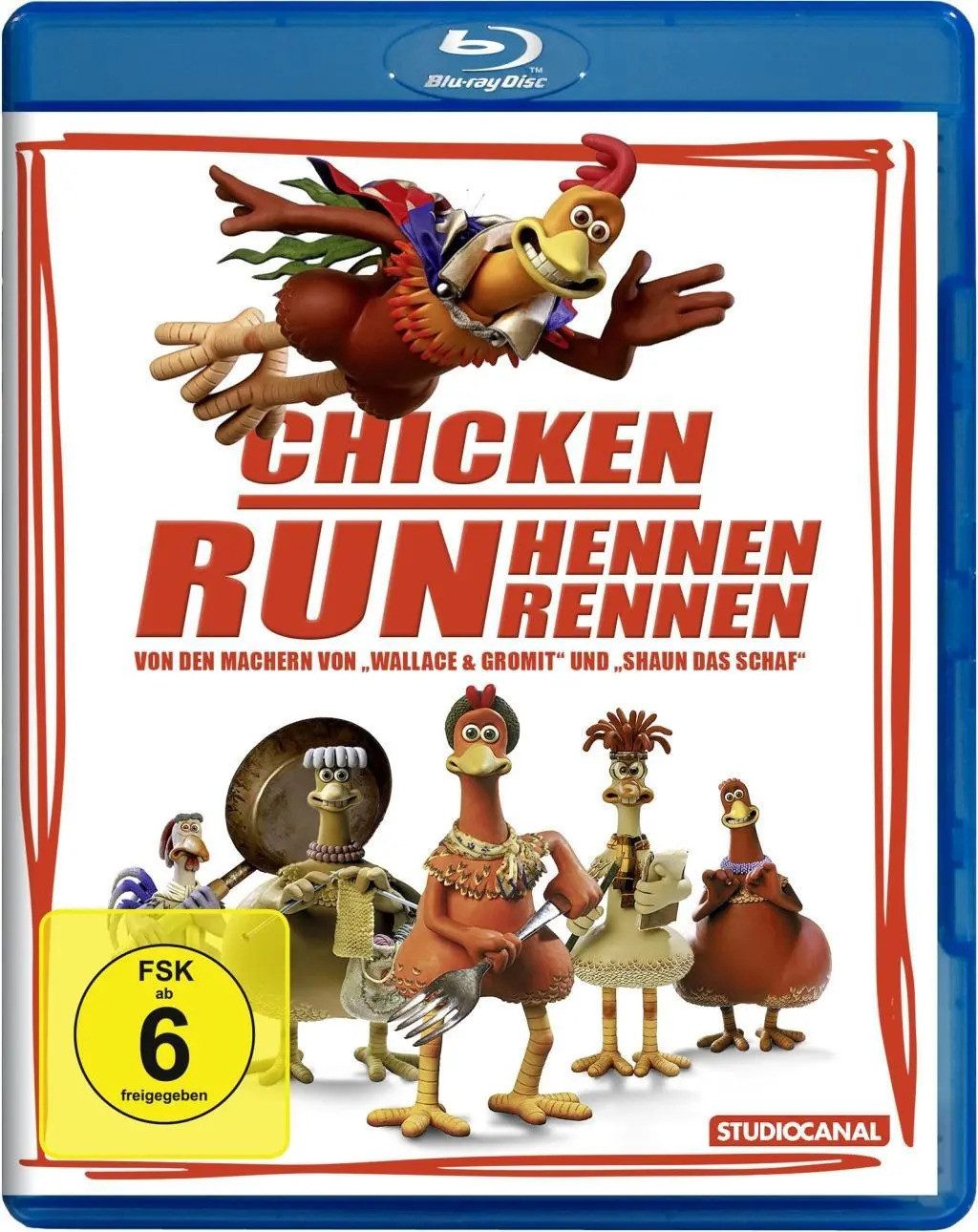 Studiocanal Blu-ray Chicken Run - Hennen Rennen