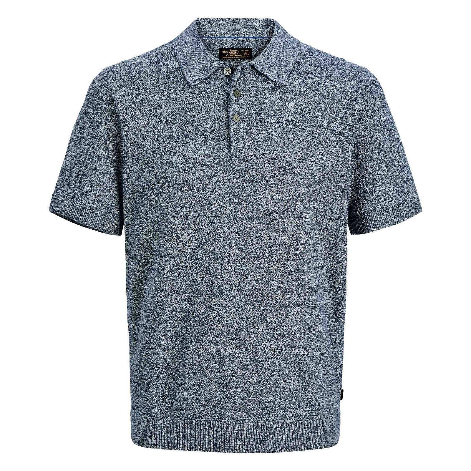 Jack & Jones Poloshirt Bluriley Knit Polo aus fein gestricktem Baumwoll-Material