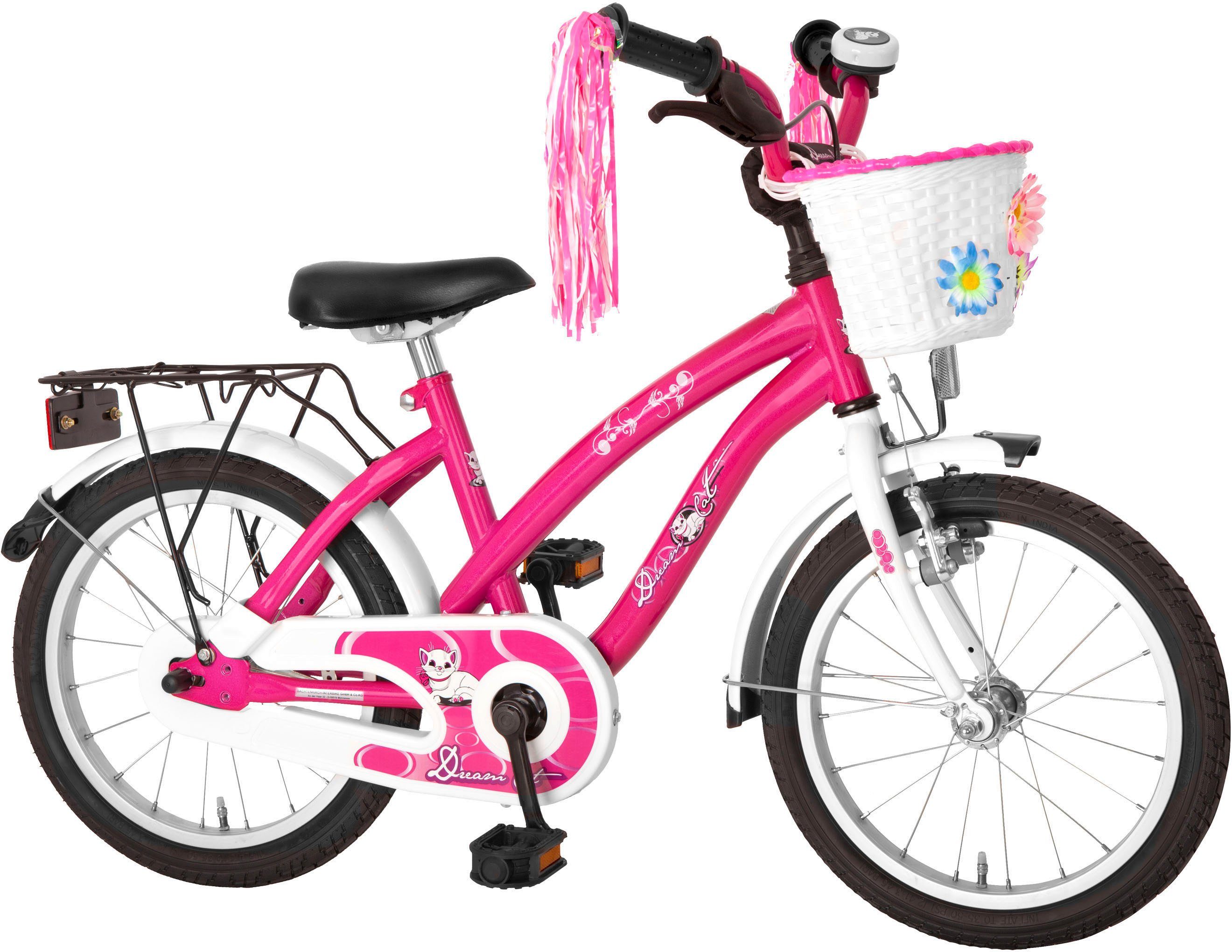 Kinderfahrrad Dream, pink/weiß Gang Bachtenkirch 1