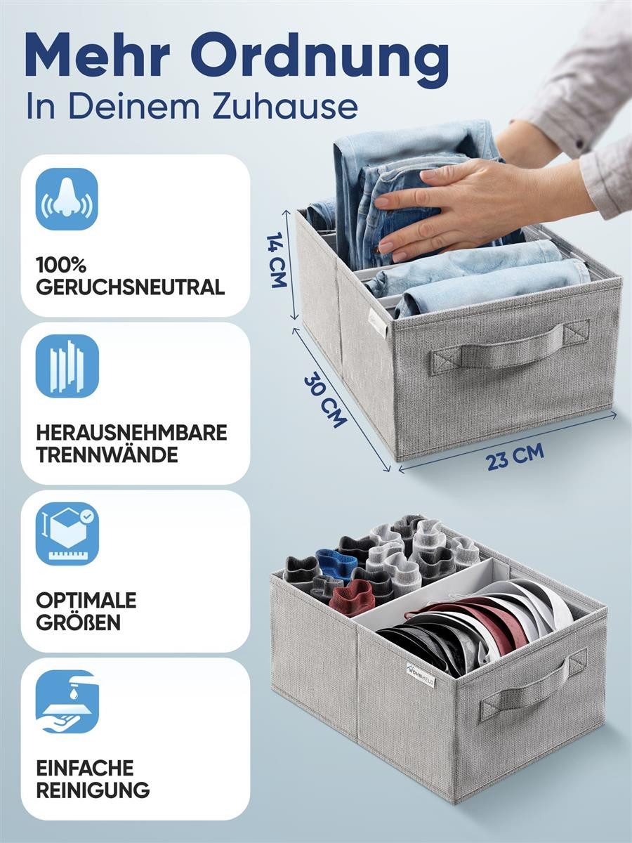 Wohnheld Organizer Aufbewahrungsboxen für Wäsche Schubladen günstig online kaufen