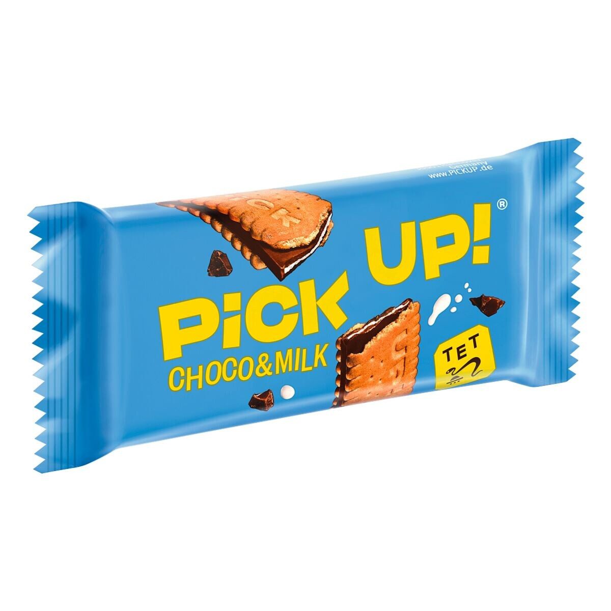 PICK UP! Kekse PICK UP! Choco & Milk, Doppelkeksriegel 5er-Pack