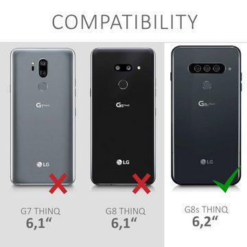 kwmobile Handyhülle Hülle für LG G8s ThinQ, Hülle Silikon - Soft Handyhülle - Handy Case Cover