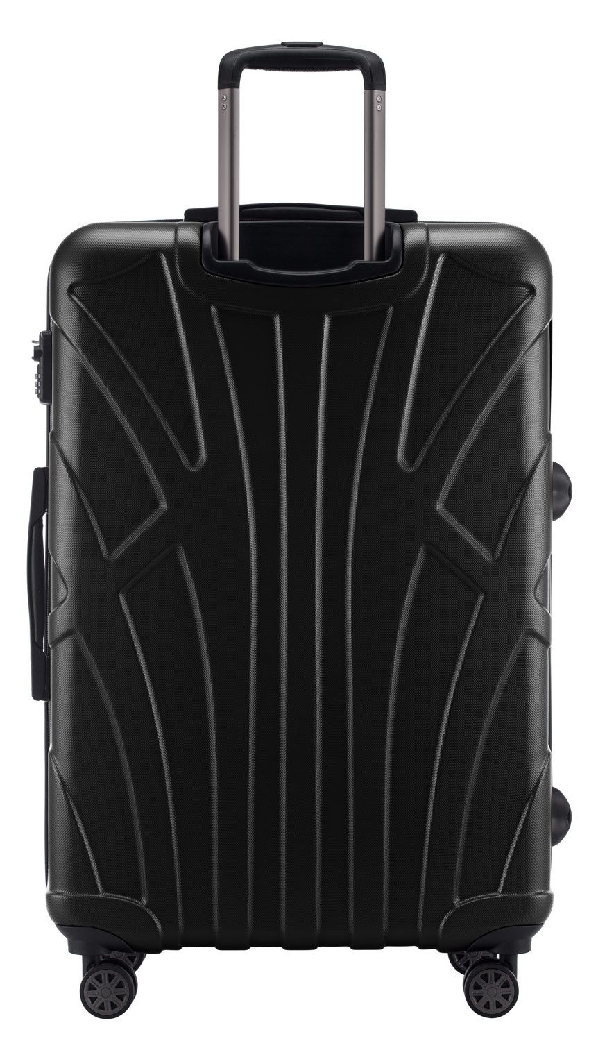 Suitline Trolley S1, 4 Rollen, Großer Reisekoffer XL Koffer mit Erweiterung günstig online kaufen