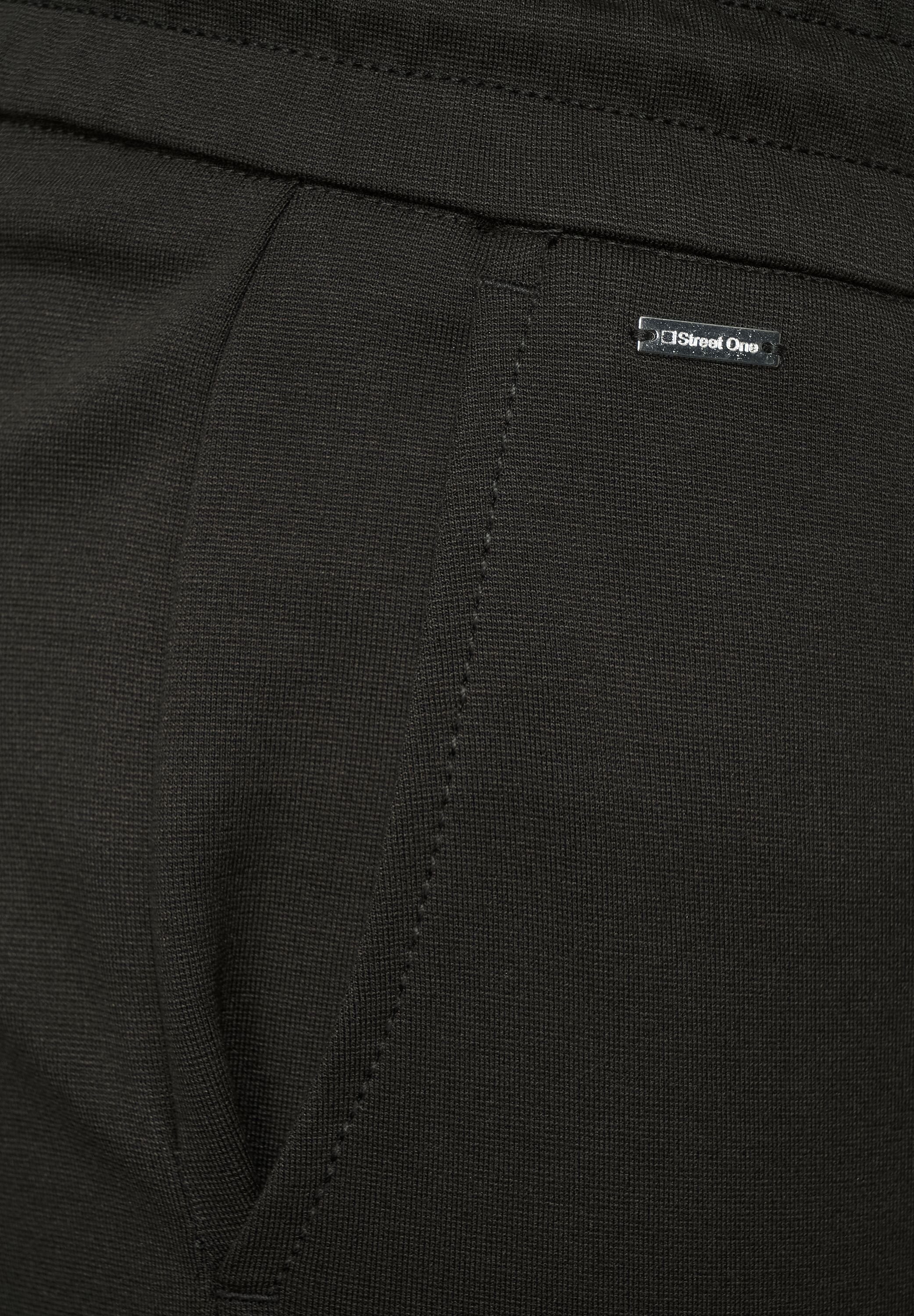 STREET ONE Stoffhose in Unifarbe