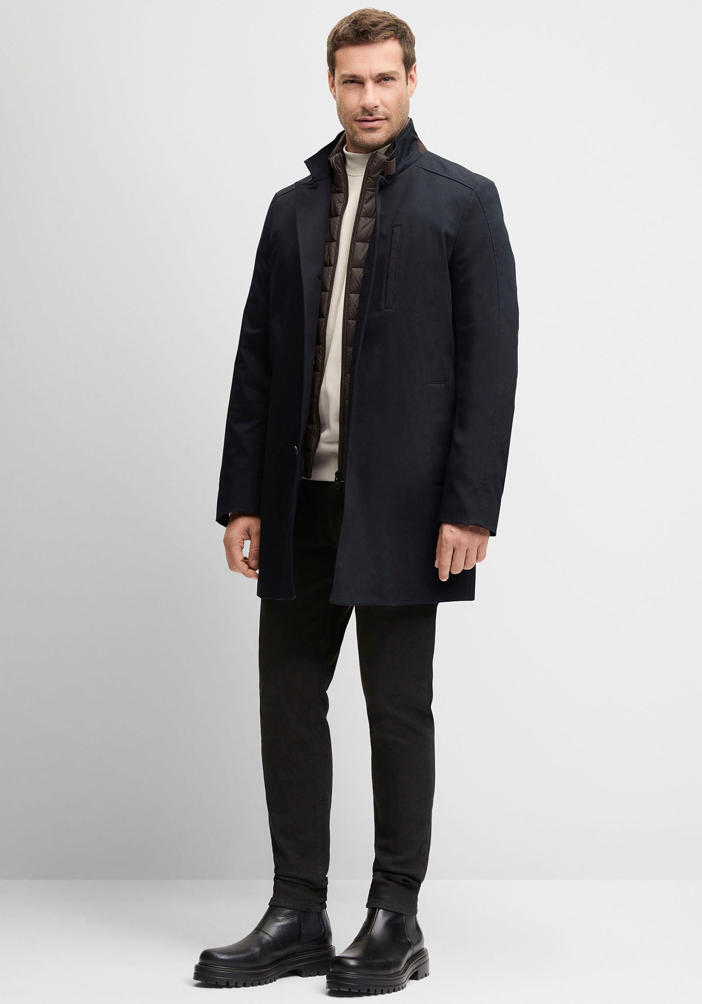 Cinque Langmantel CIARSENAL_S mit Eingrifftasche günstig online kaufen