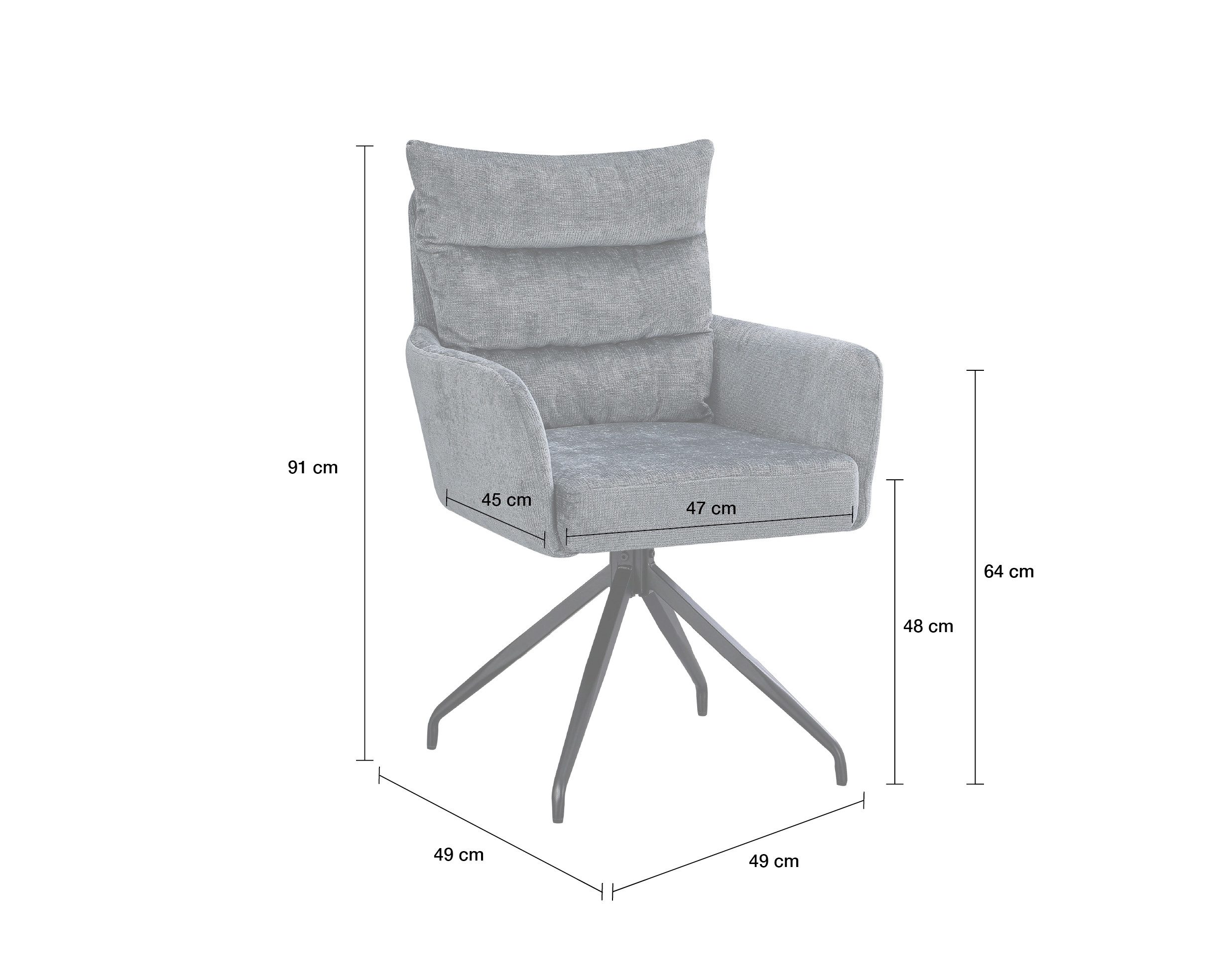 LC Home Essgruppe LC Home Houston 5tlg Esstisch, (5-tlg)