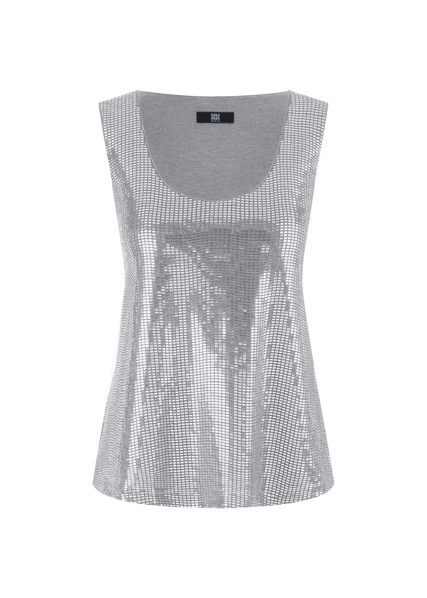 Blusentop Pailettentop - Relaxed Fit